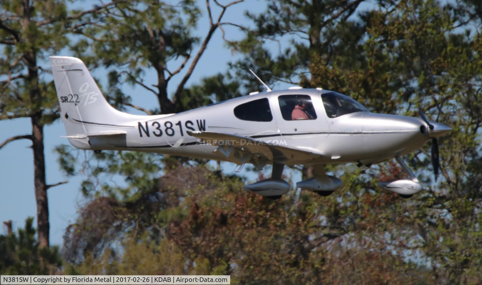 N381SW, 2006 Cirrus SR22 GTS C/N 2279, DAB 2017