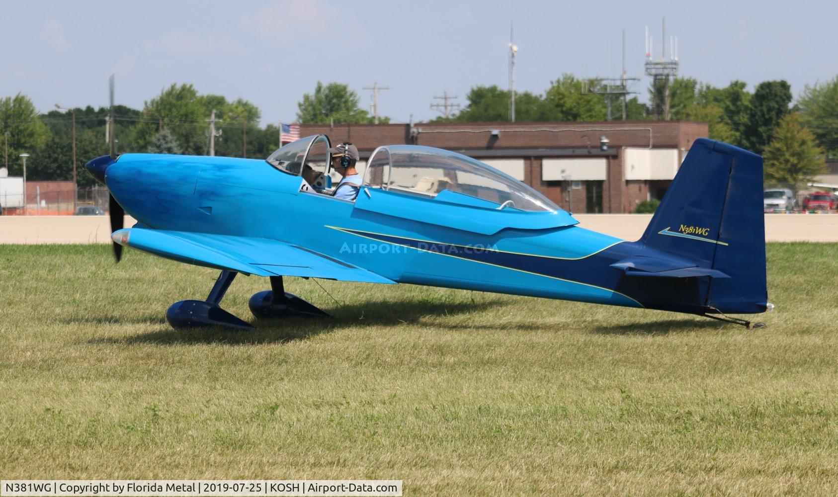N381WG, 2003 Vans RV-8 C/N 81657, OSH 2019
