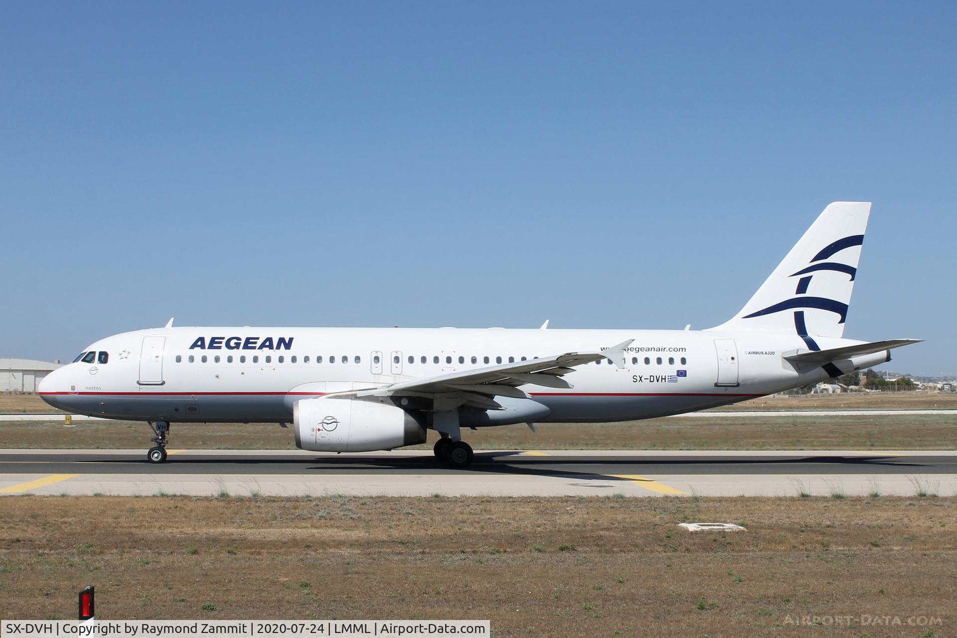 SX-DVH, 2007 Airbus A320-232 C/N 3066, A320 SX-DVH Aegean Airlines