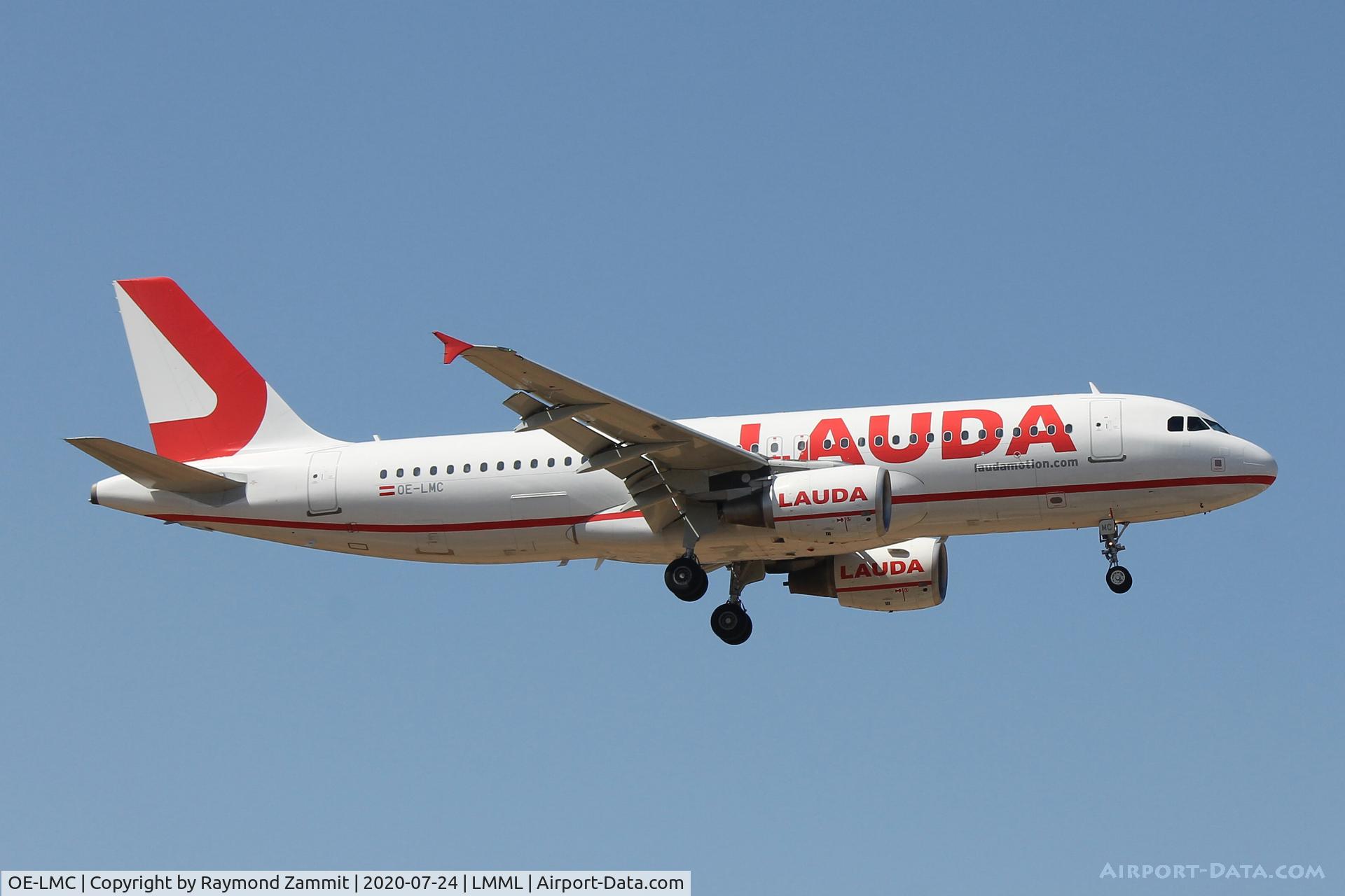 OE-LMC, 2007 Airbus A320-214 C/N 3063, A320 OE-LMC Laudamotion