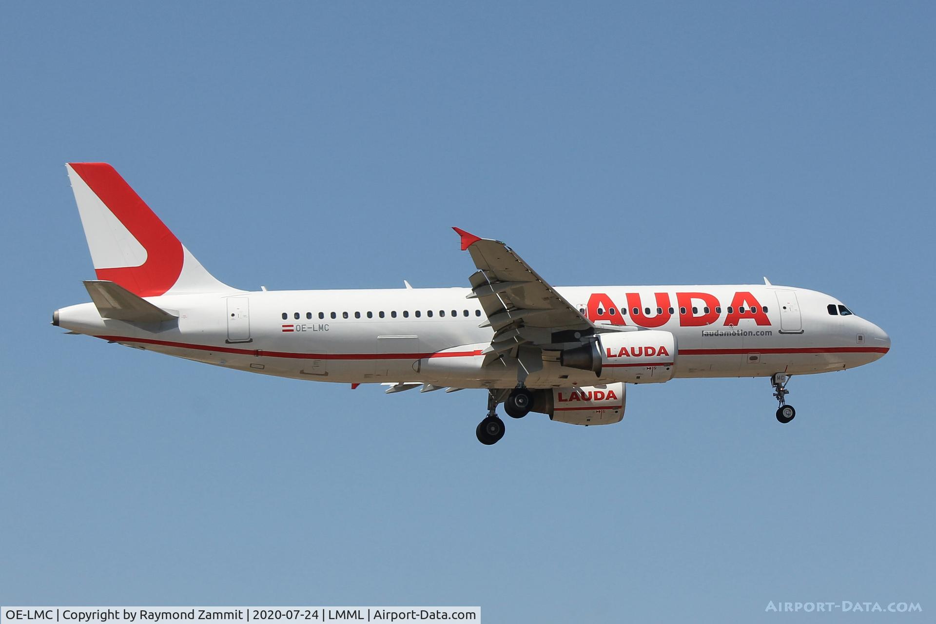 OE-LMC, 2007 Airbus A320-214 C/N 3063, A320 OE-LMC Laudamotion