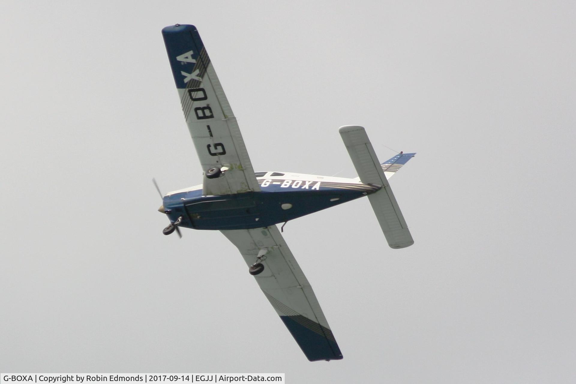 G-BOXA, 1988 Piper PA-28-161 Cherokee Warrior II C/N 28-16075, Jersey International Airshow