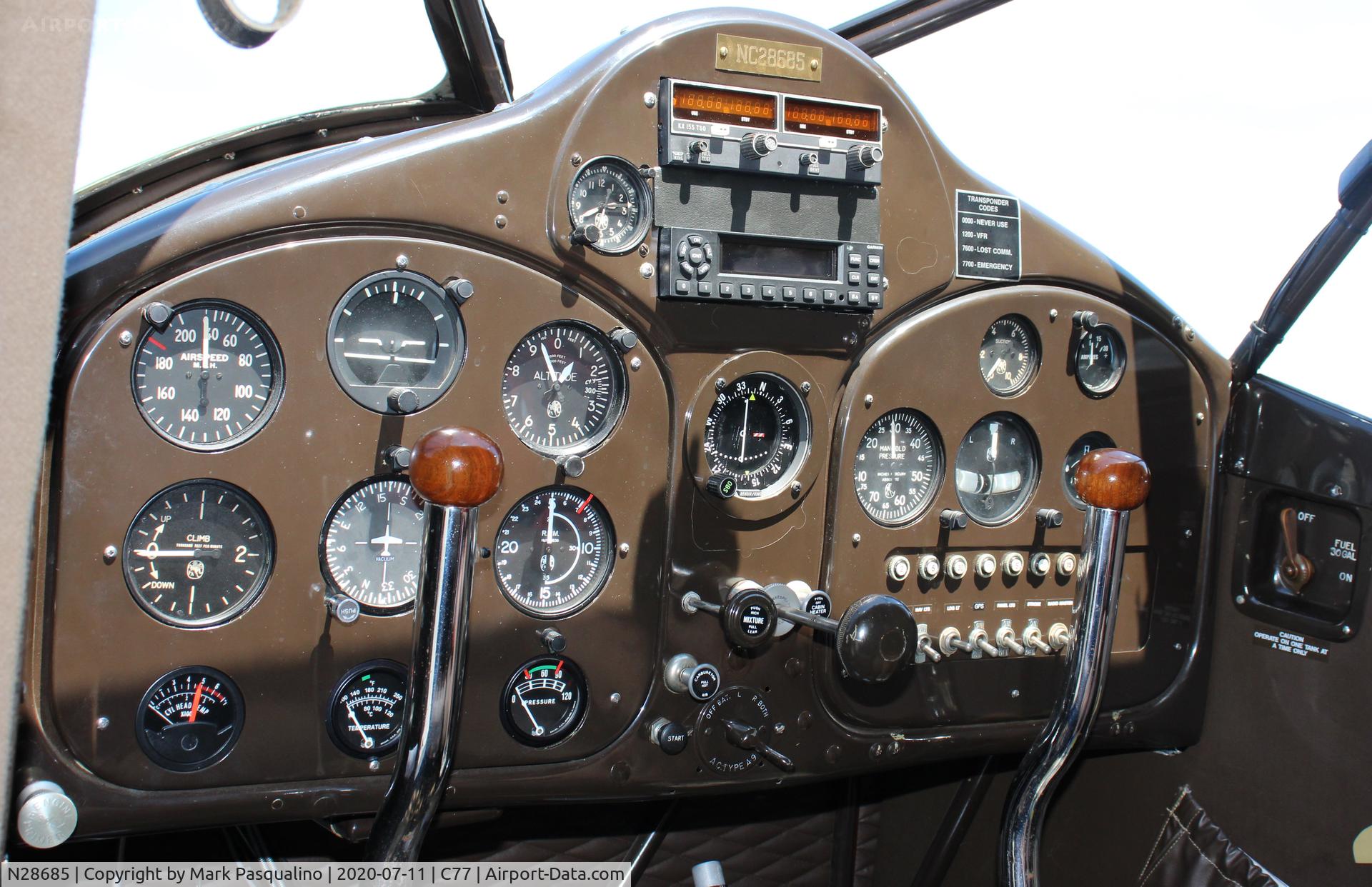 N28685, 1940 Fairchild 24W-40 C/N W40-168, Fairchild 24W-40