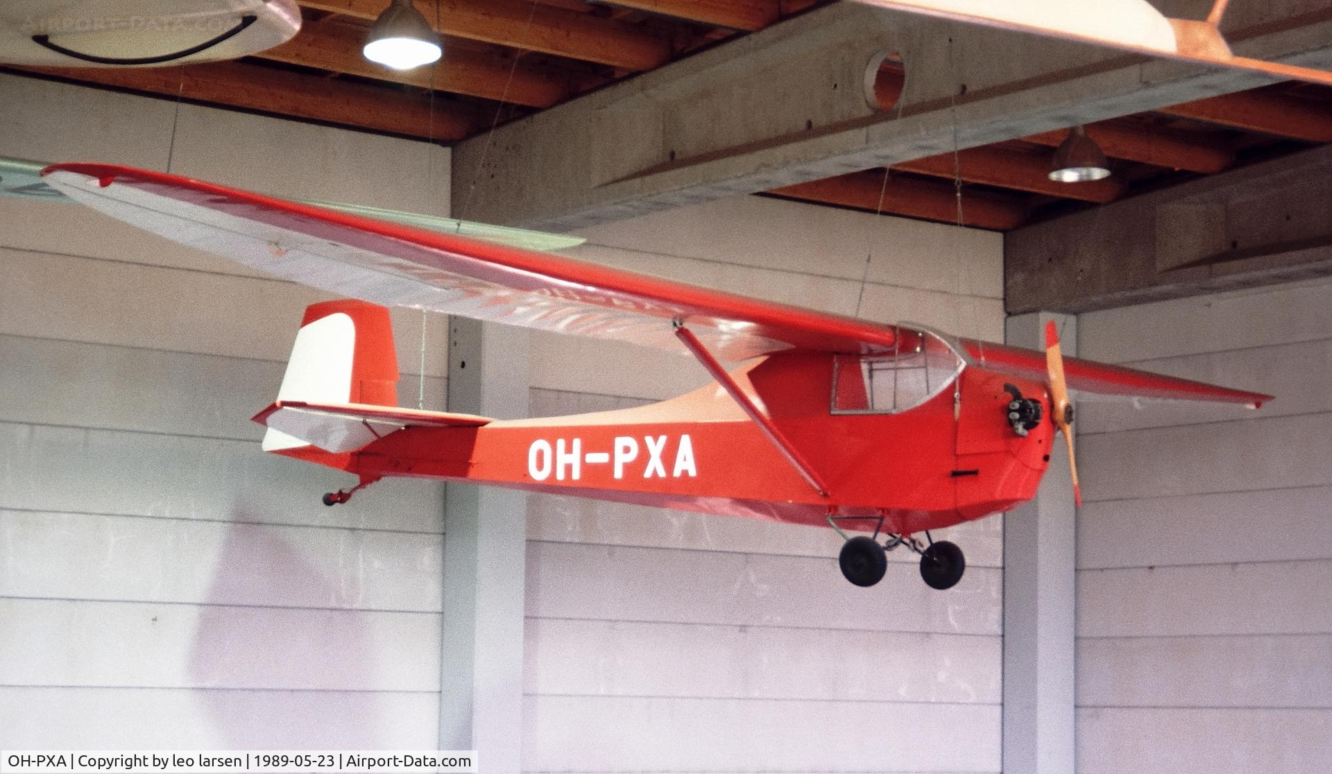 OH-PXA, 1945 PIK PIK-10 Moottoribaby C/N 1, Finlands Flygmuseum Helsinki Vanda 23.5.1989