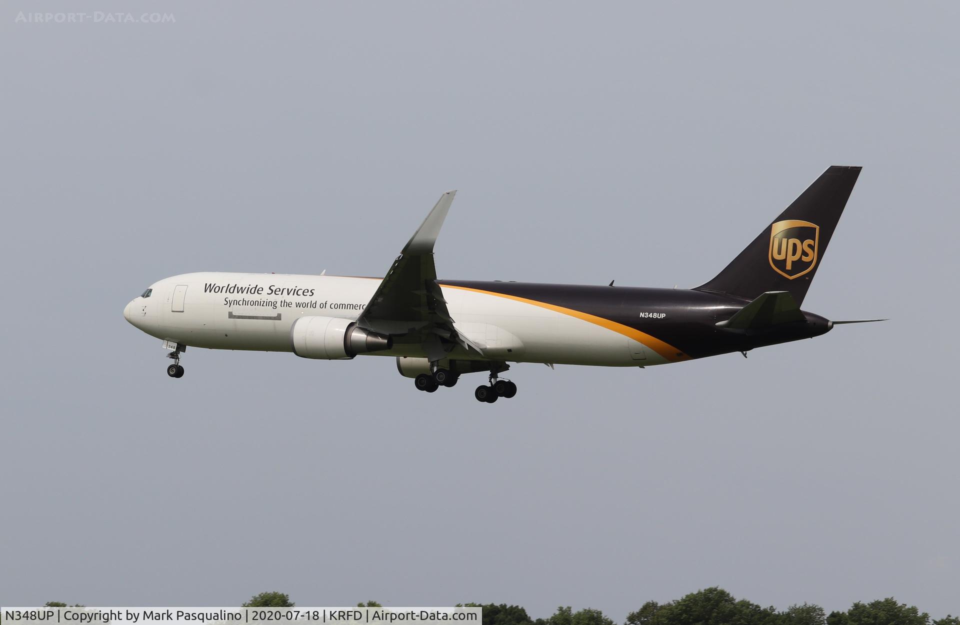N348UP, 2012 Boeing 767-34A/ER C/N 37872, Boeing 767-34A/ER