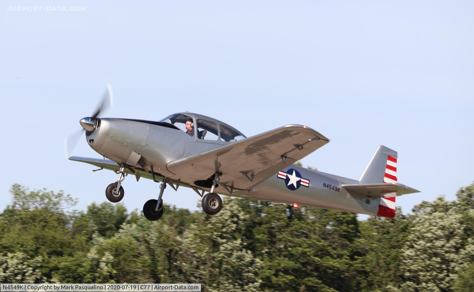 N4549K, 1948 Ryan Navion C/N NAV-4-1549, Ryan Navion