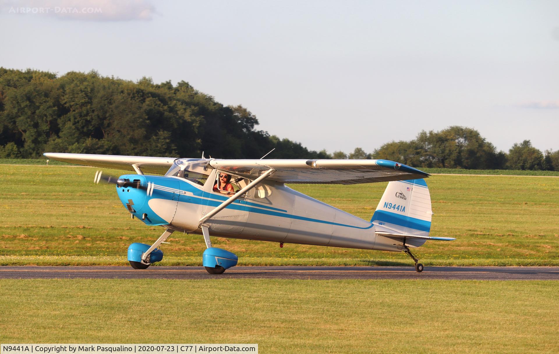 N9441A, 1949 Cessna 140A C/N 15262, Cessna 140A