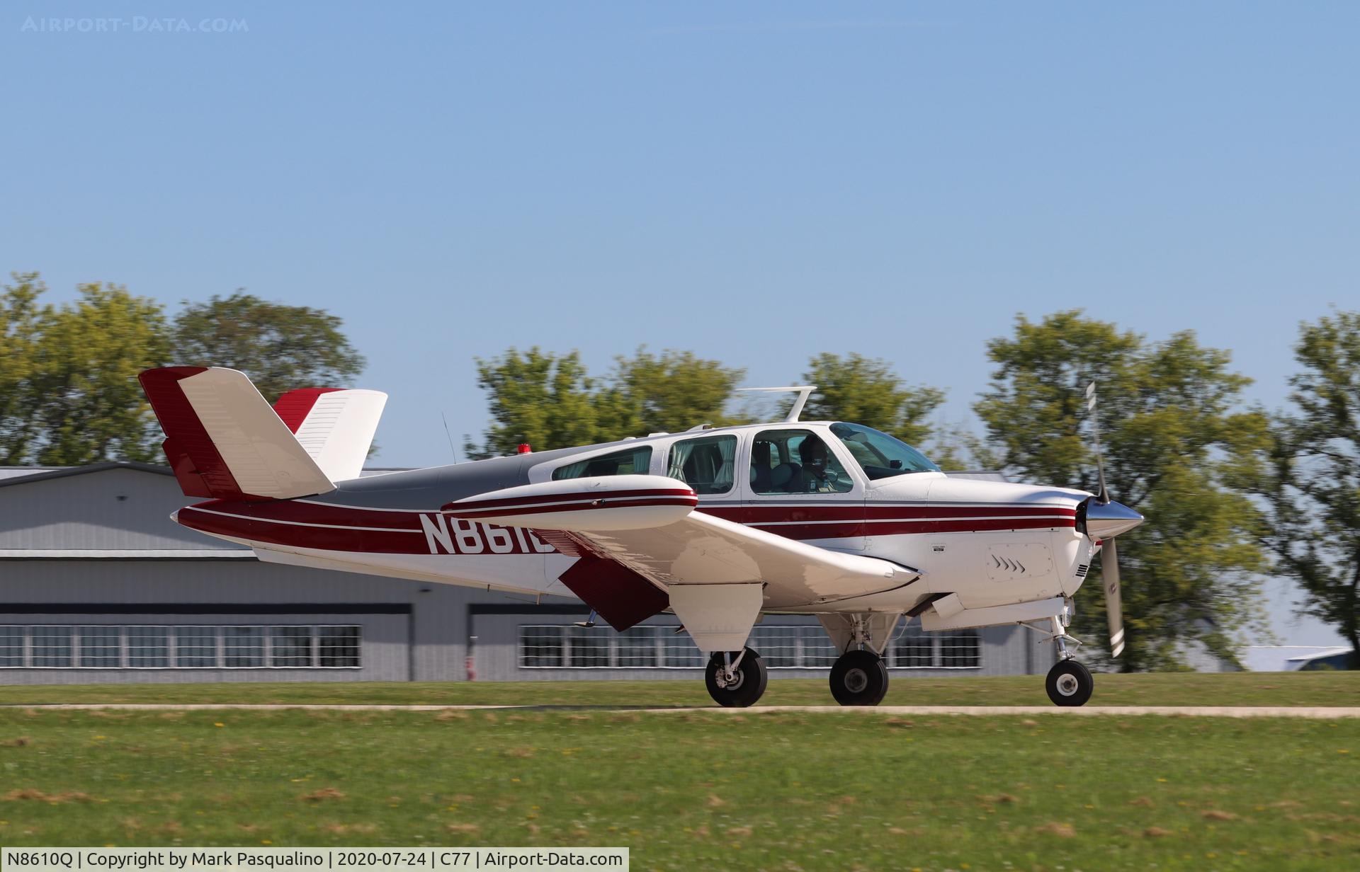 N8610Q, 1964 Beech S35 Bonanza C/N D-7623, Beech S35