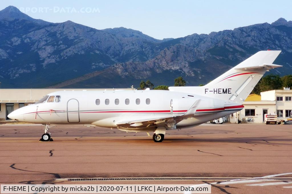 F-HEME, 2007 Hawker Beechcraft 900XP C/N HA-0034, Parked