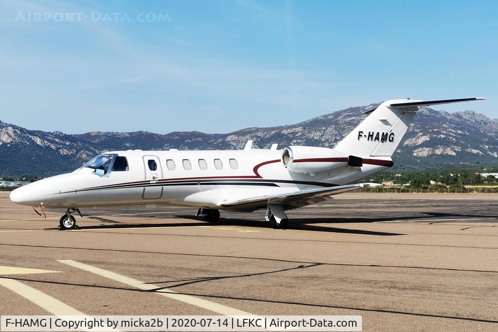 F-HAMG, 2003 Cessna 525A CitationJet CJ2 C/N 525A-0193, Parked