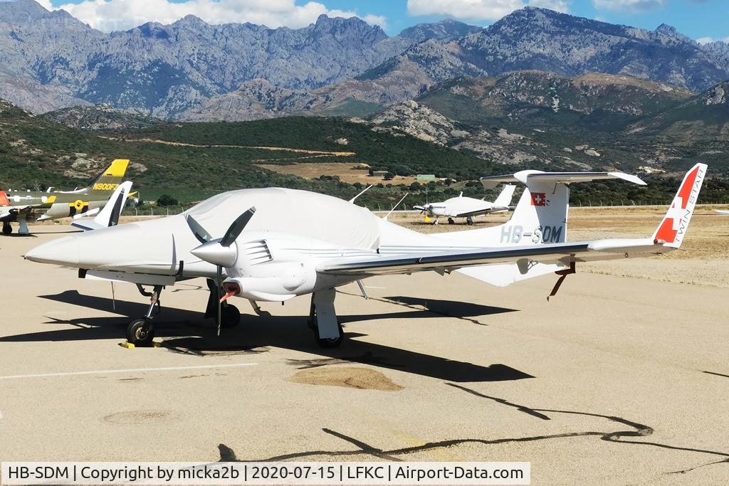 HB-SDM, 2005 Diamond DA-42 Twin Star C/N 42.039, Parked
