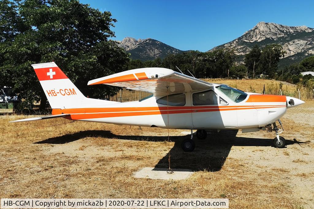 HB-CGM, 1976 Reims F177RG Cardinal RG C/N 0136, Parked