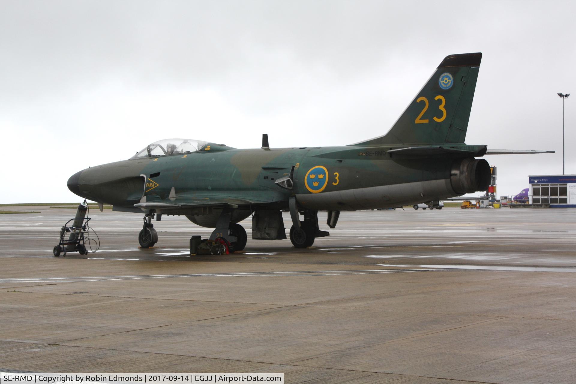 SE-RMD, 1959 Saab J32B Lansen C/N 32-542, Jersey International Air Display