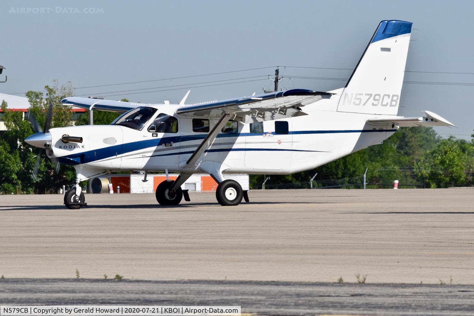 N579CB, 2014 Quest Kodiak 100 C/N 100-0122, Taxi from parking.