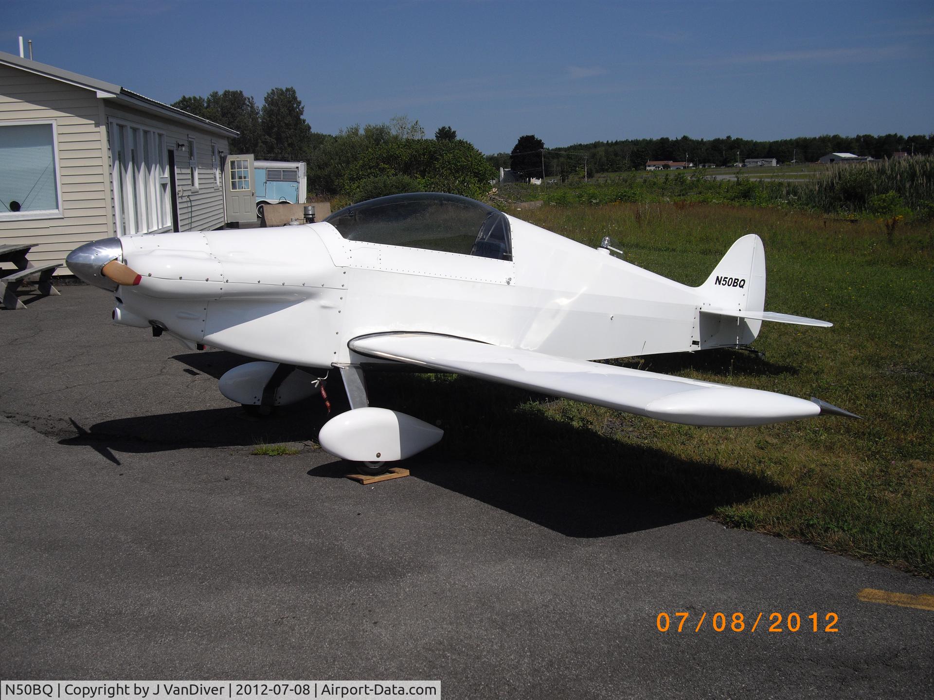 N50BQ, Monnett Sonerai II-L C/N 1218030643, Seen at Fulton, NY fly-in  July,2012