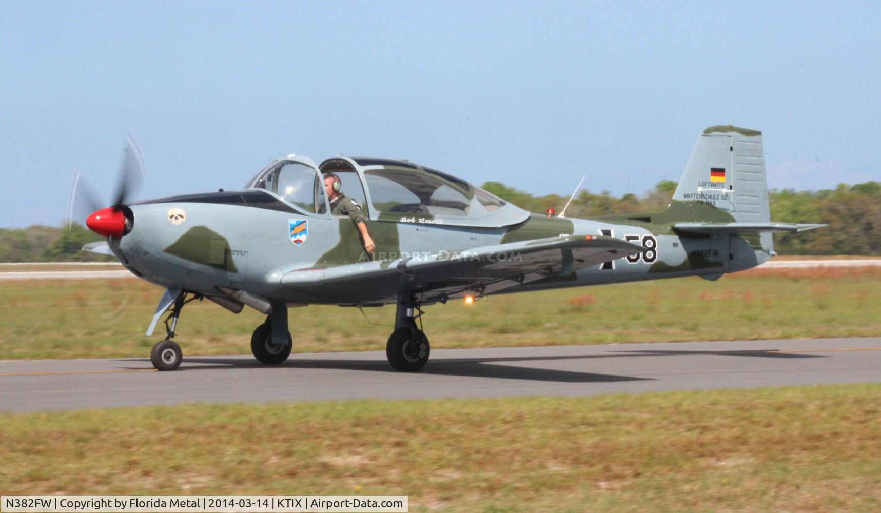 N382FW, 1962 Focke-Wulf FWP-149D C/N 075, TICO 2014