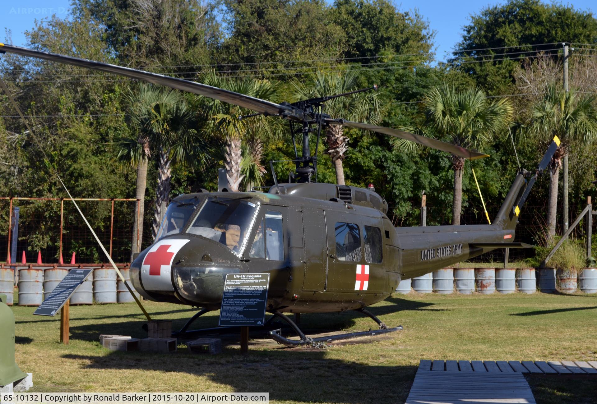 65-10132, 1965 Bell UH-1D Iroquois C/N 5176, UH-1N Vietnam Village Patriots Point