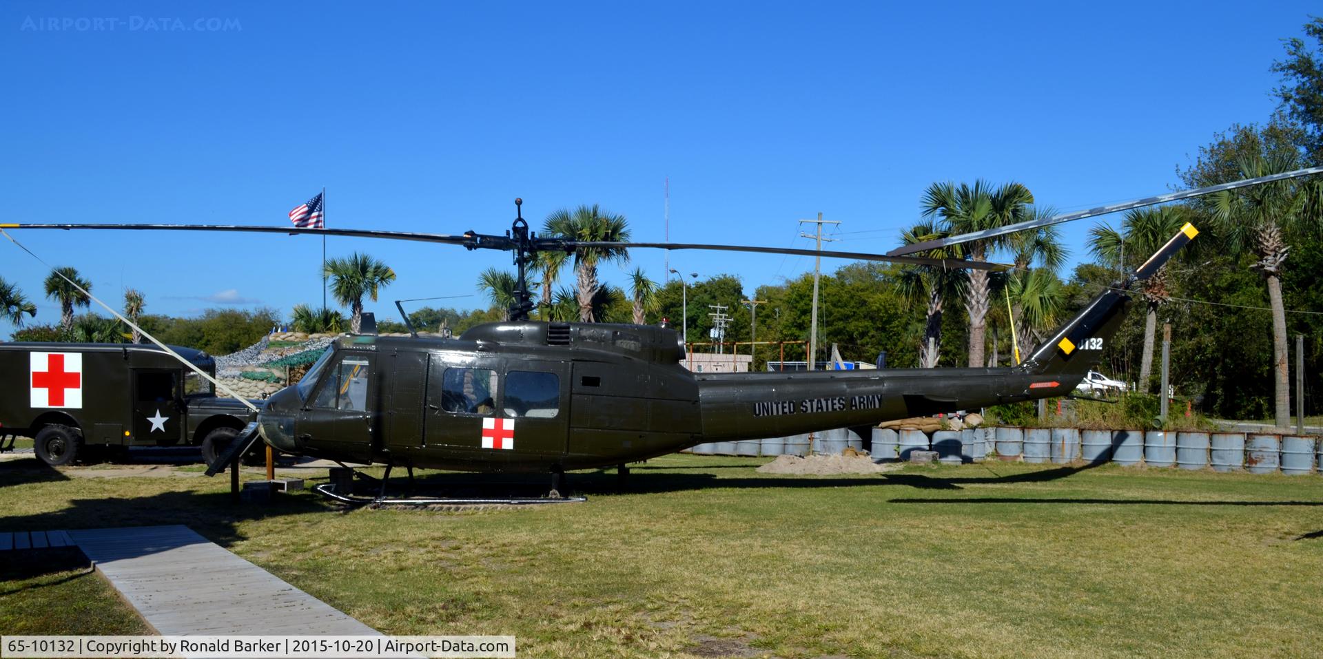 65-10132, 1965 Bell UH-1D Iroquois C/N 5176, UH-1H  Vietnam Village Patriots Point