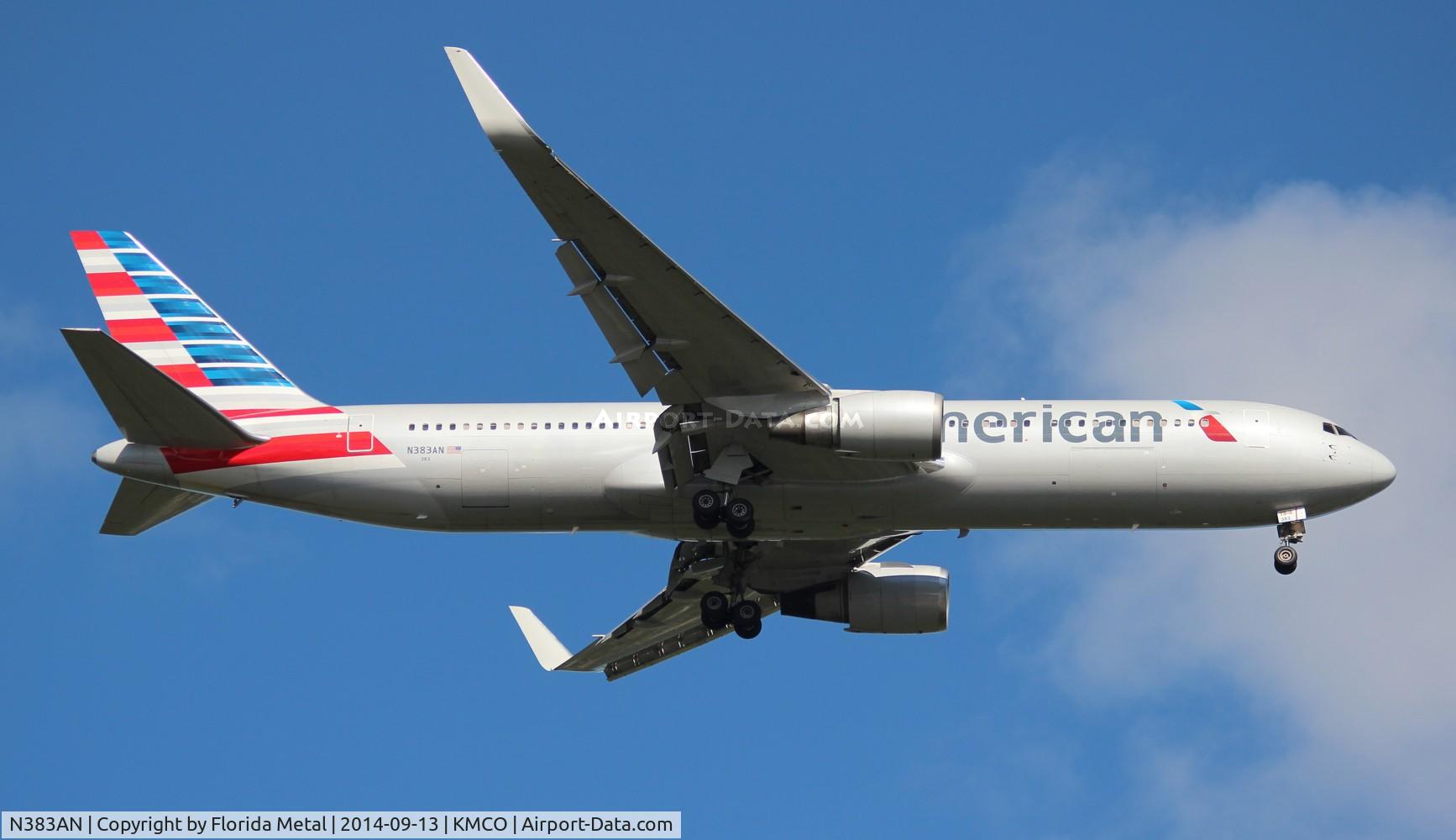 N383AN, 1993 Boeing 767-323 C/N 26995, MCO 2014