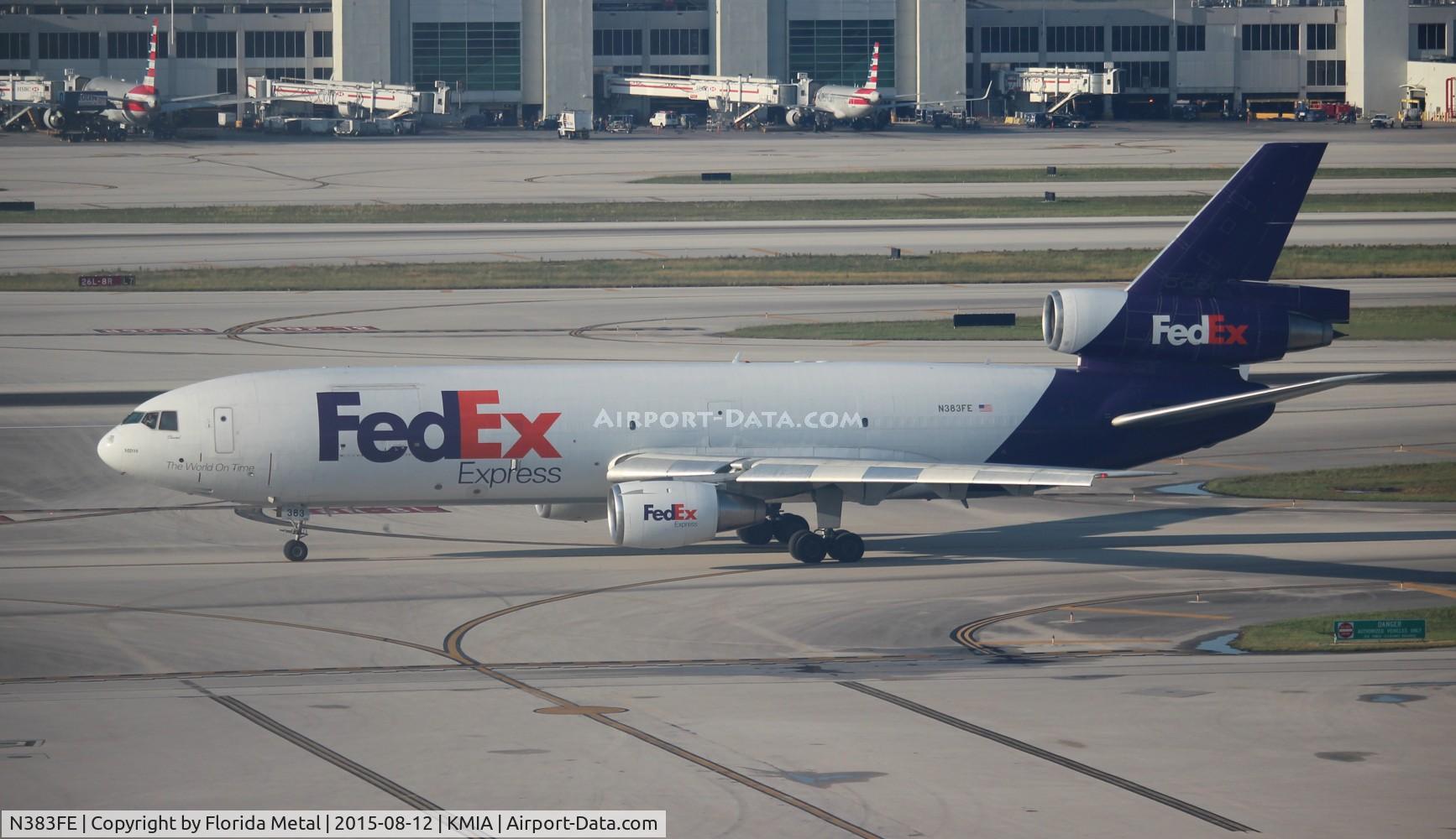 N383FE, 1973 McDonnell Douglas MD-10-10F C/N 46616, MIA 2015