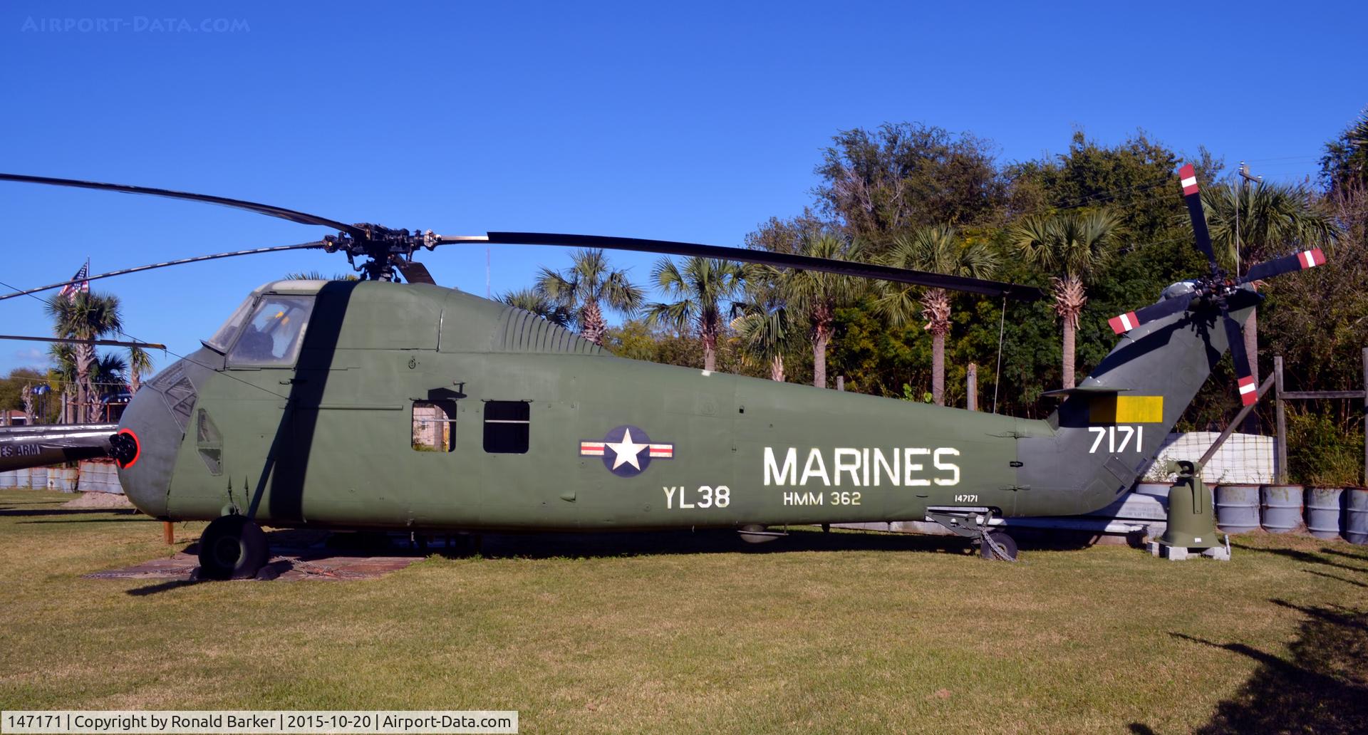147171, Sikorsky UH-34D Seahorse C/N 58-1087, UH-34D  Vietnam Village Patriots Point