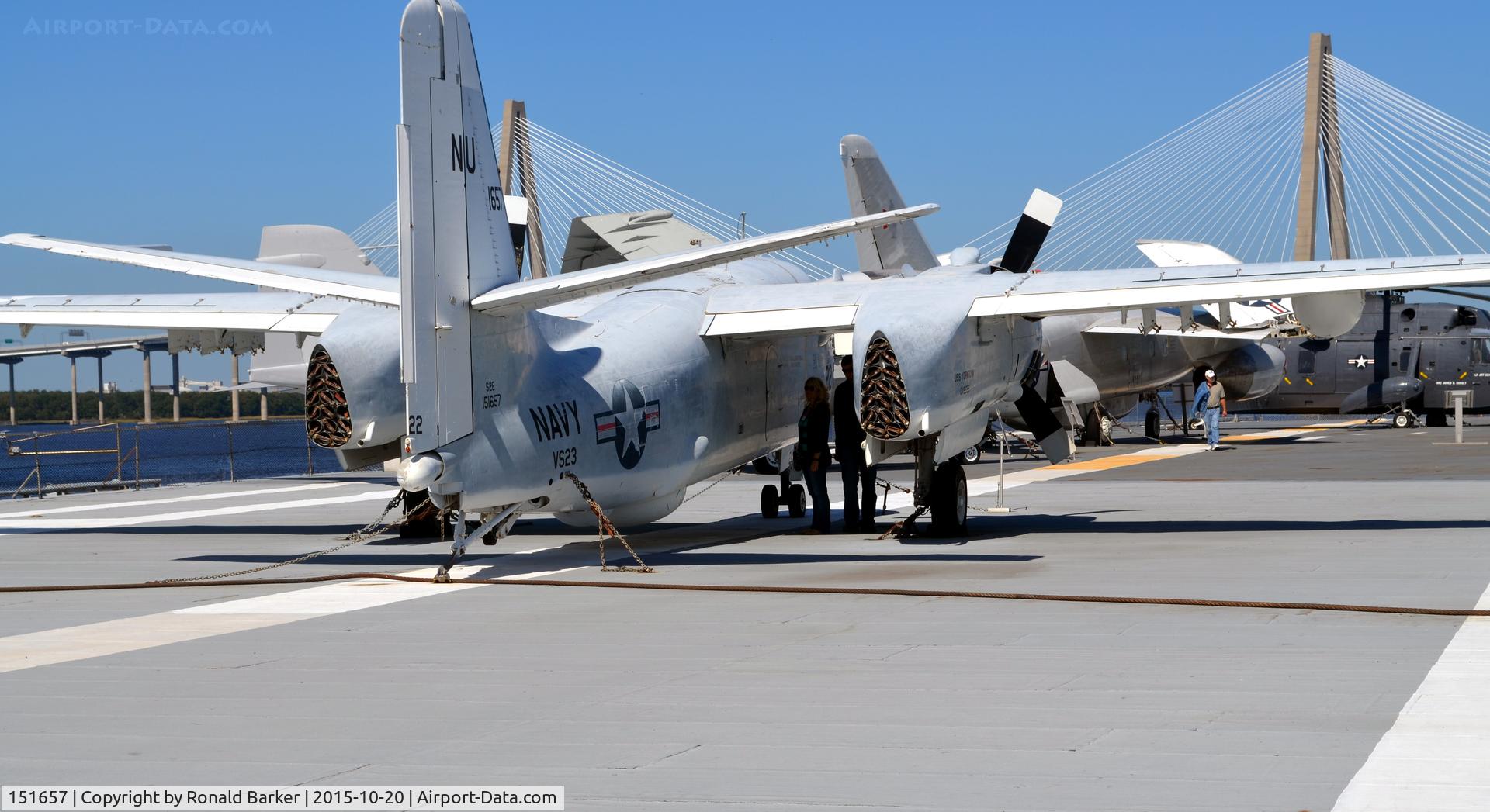 151657, Grumman S-2E Tracker C/N 190C, S-2E  USS Yorktown  Patriots Point