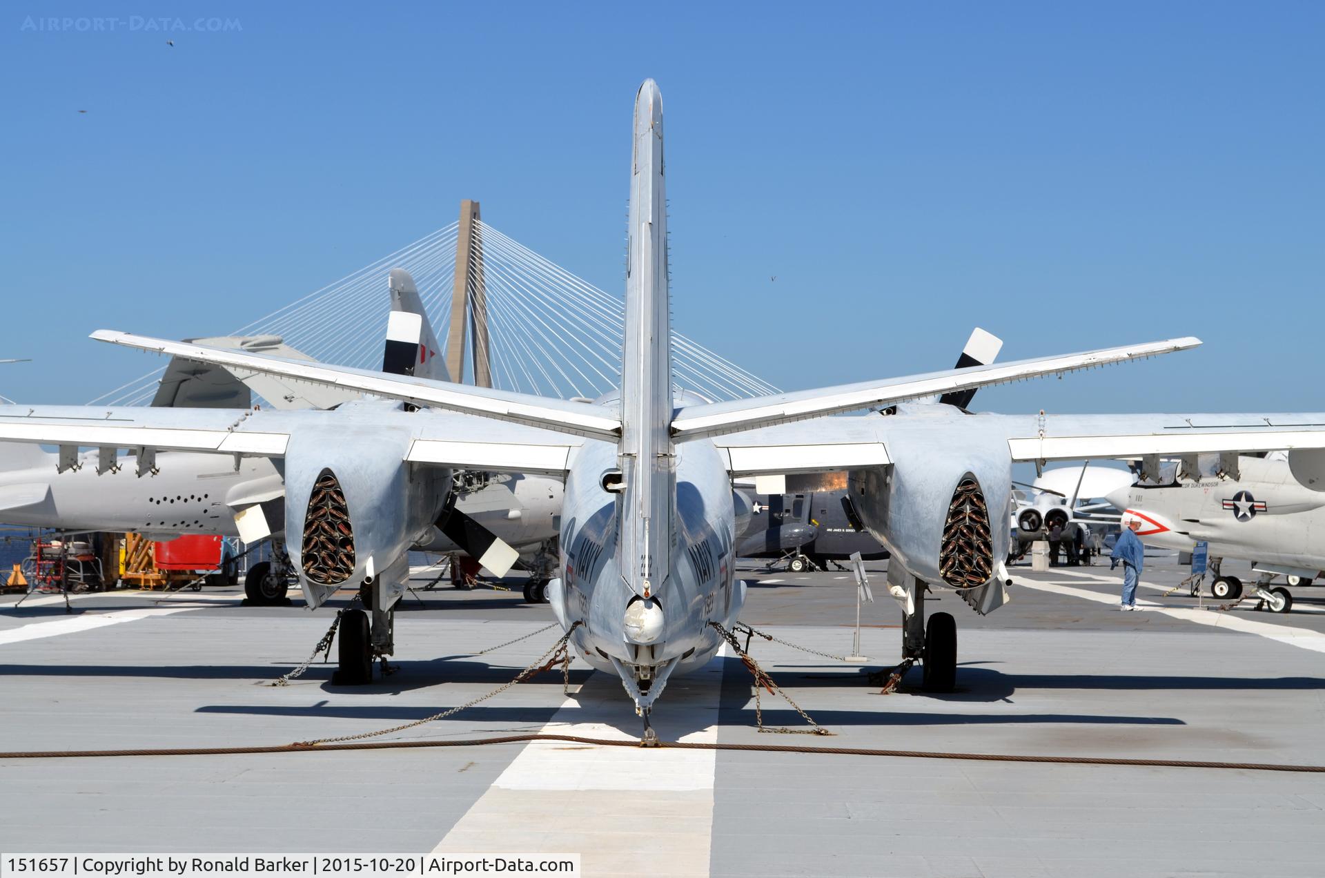 151657, Grumman S-2E Tracker C/N 190C, S-2E  USS Yorktown  Patriots Point