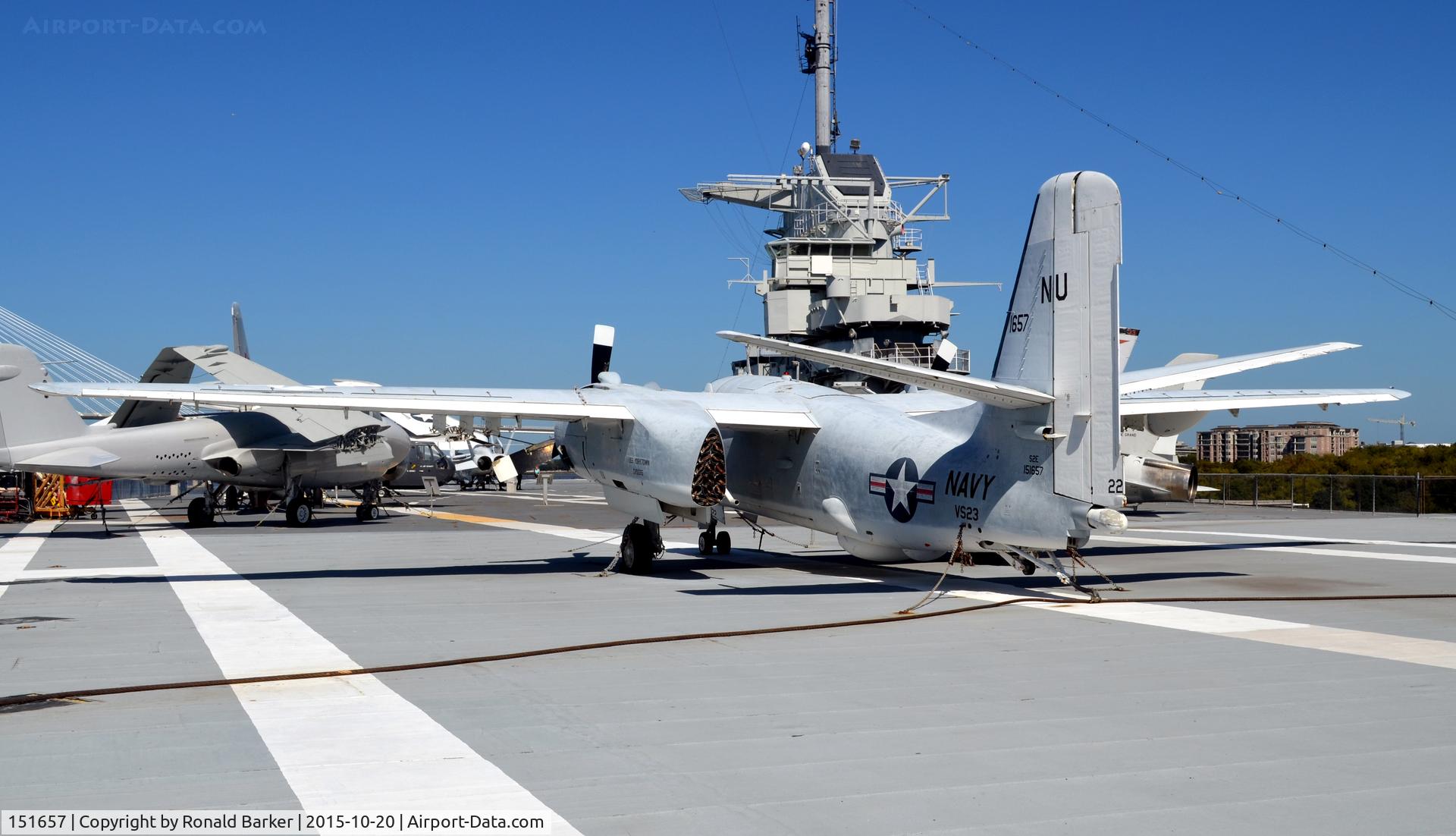 151657, Grumman S-2E Tracker C/N 190C, S-2E  USS Yorktown  Patriots Point