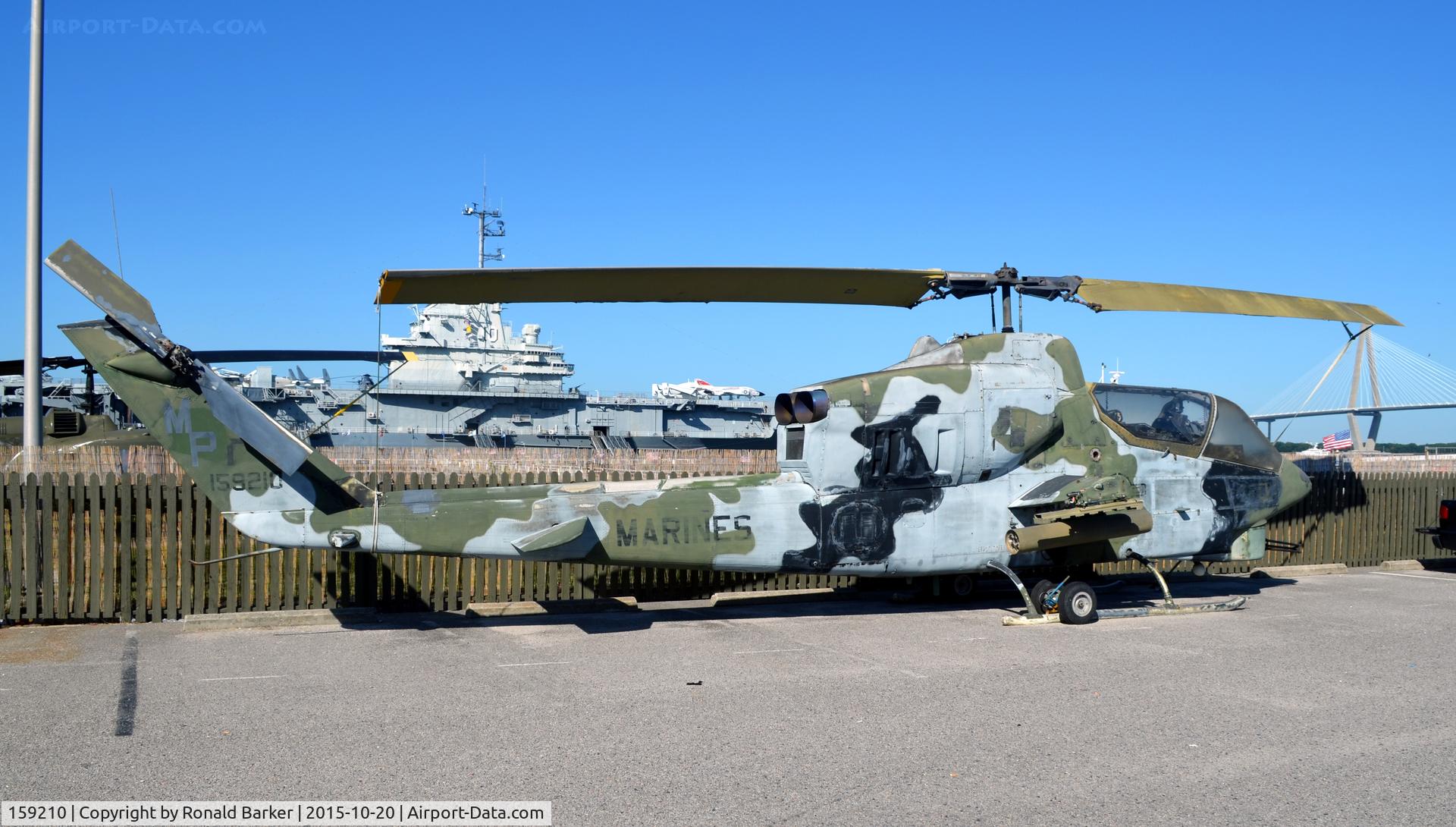 159210, Bell AH-1J Sea Cobra C/N 26050, AH-1  Vietnam Village  Patriots Point