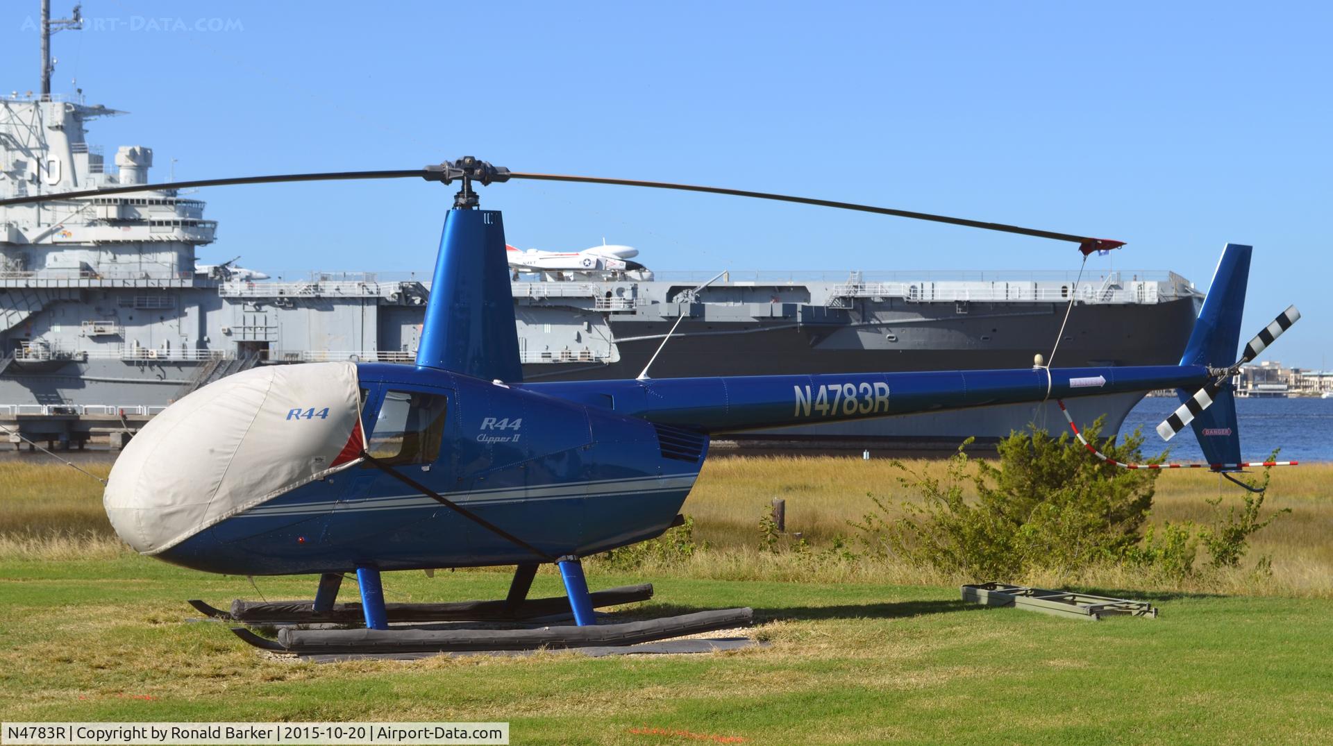 N4783R, 2004 Robinson R44 Clipper II C/N 10584, R-44  Patriots Point