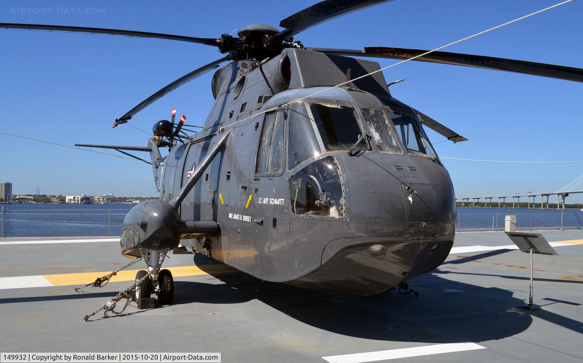 149932, Sikorsky SH-3G Sea King C/N 61-208, SH-3G  USS Yorktown  Patriots Point