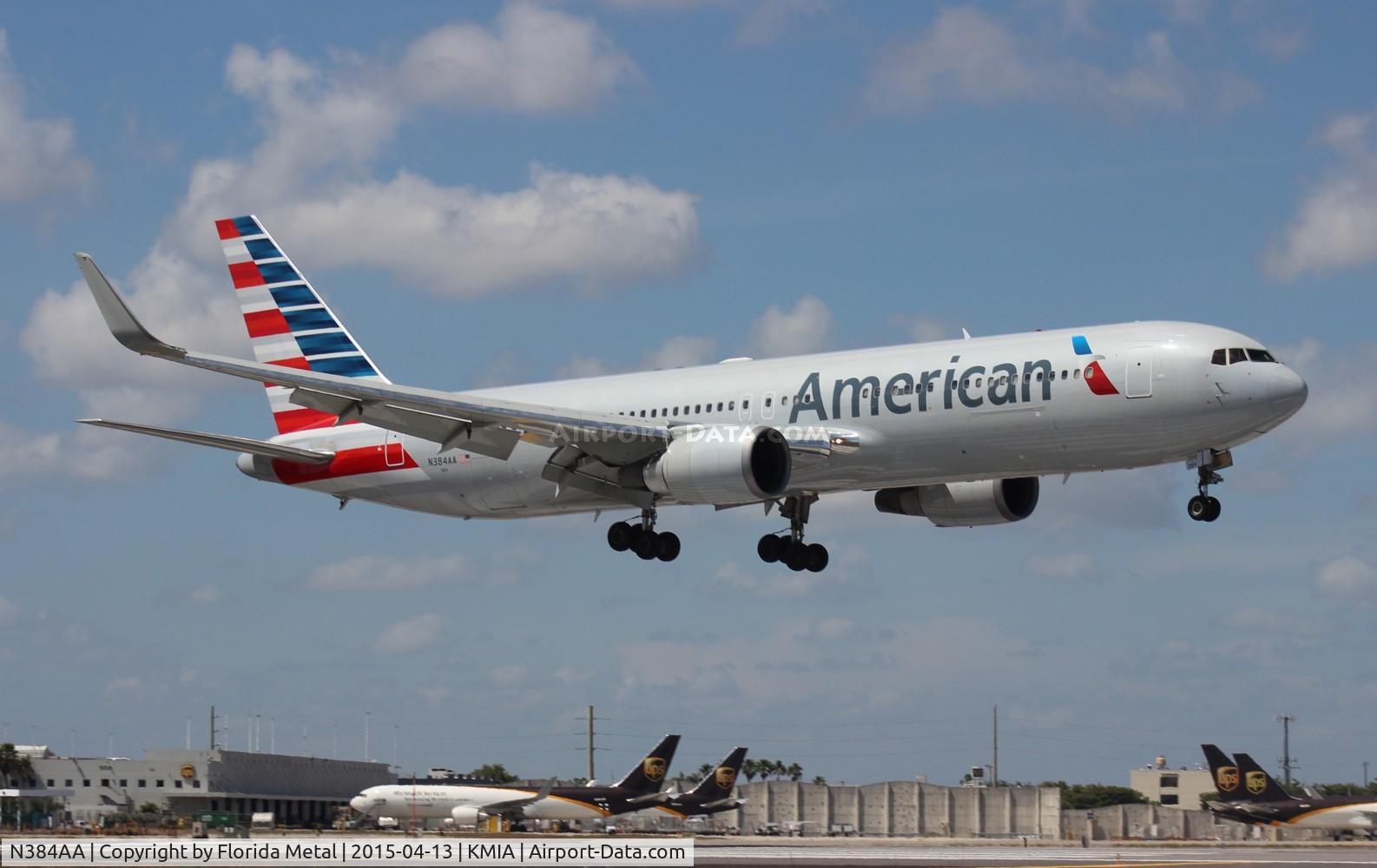 N384AA, 1993 Boeing 767-323 C/N 26996, MIA 2015