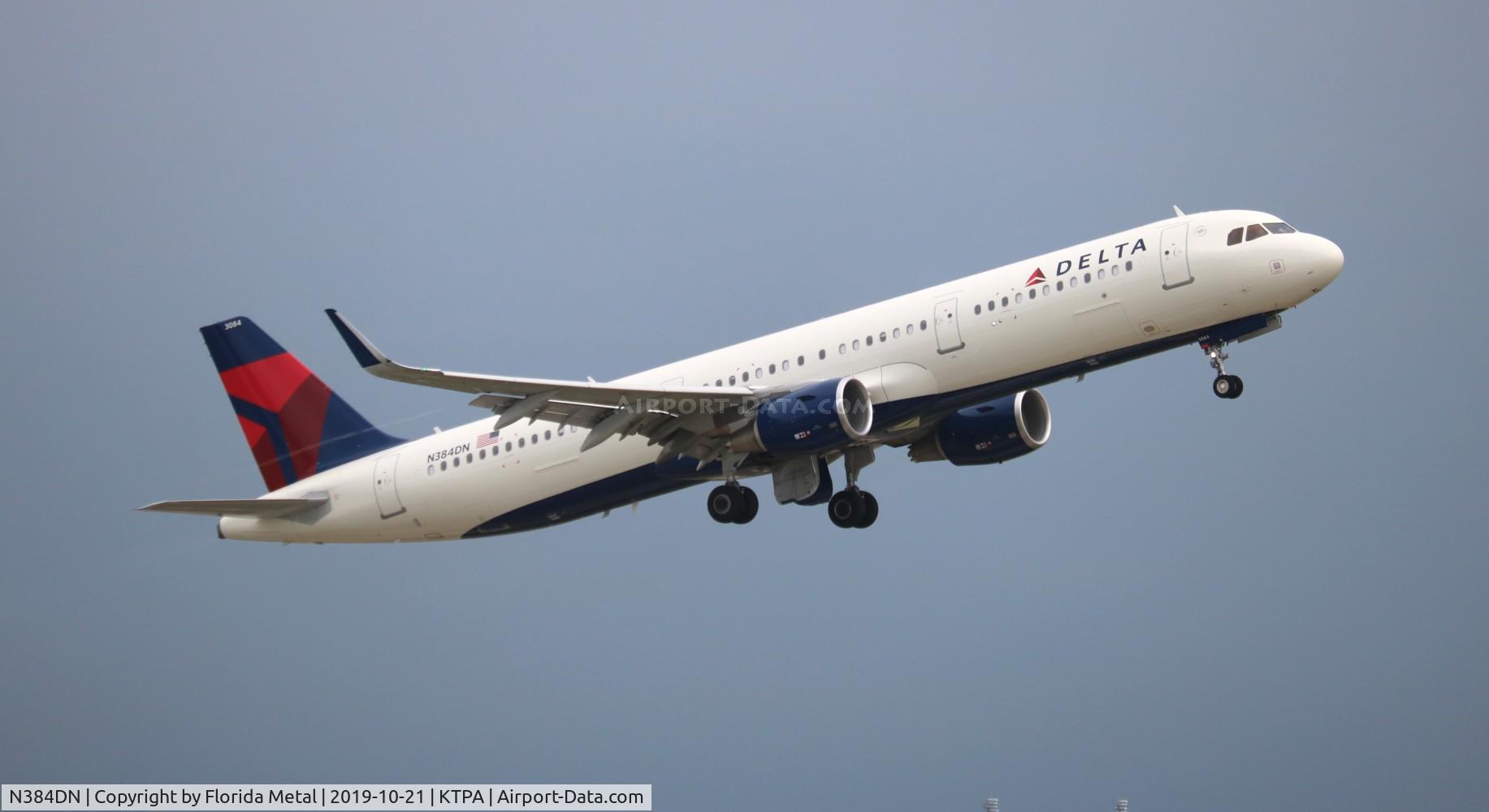 N384DN, 2019 Airbus A321-211 C/N 8974, TPA 2019