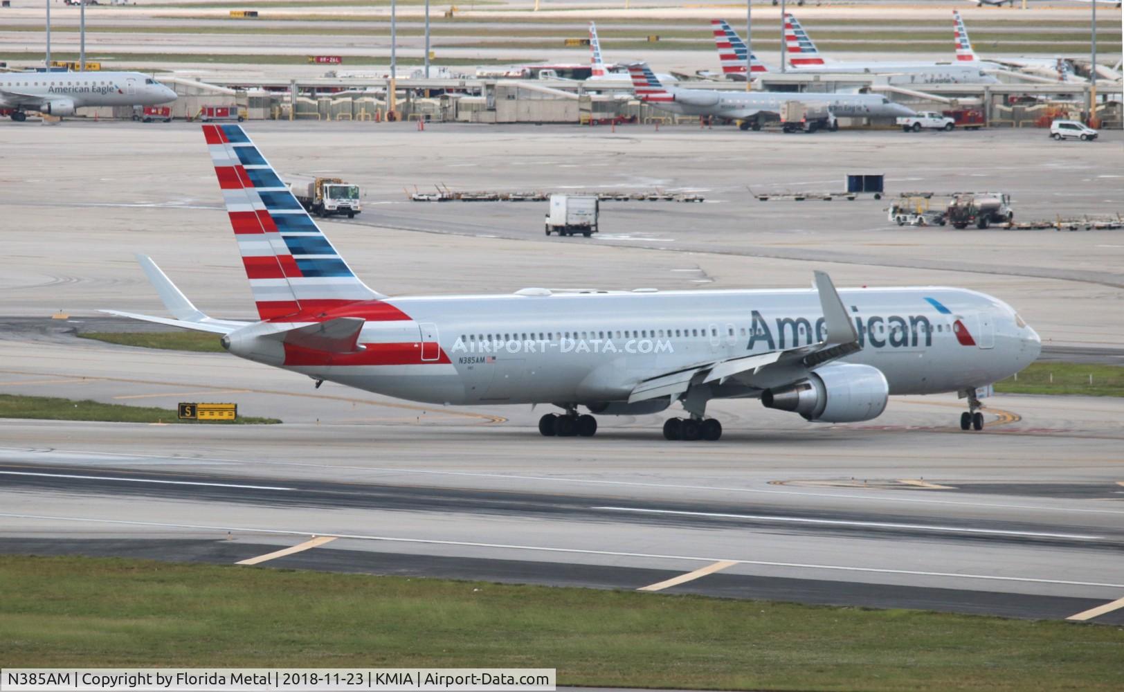 N385AM, 1994 Boeing 767-323 C/N 27059, MIA 2018