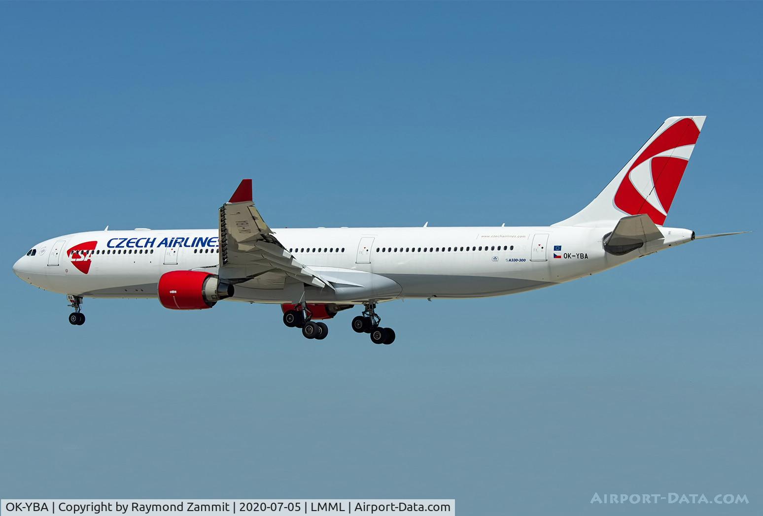 OK-YBA, 2001 Airbus A330-323X C/N 425, A330 OK-YBA CSA