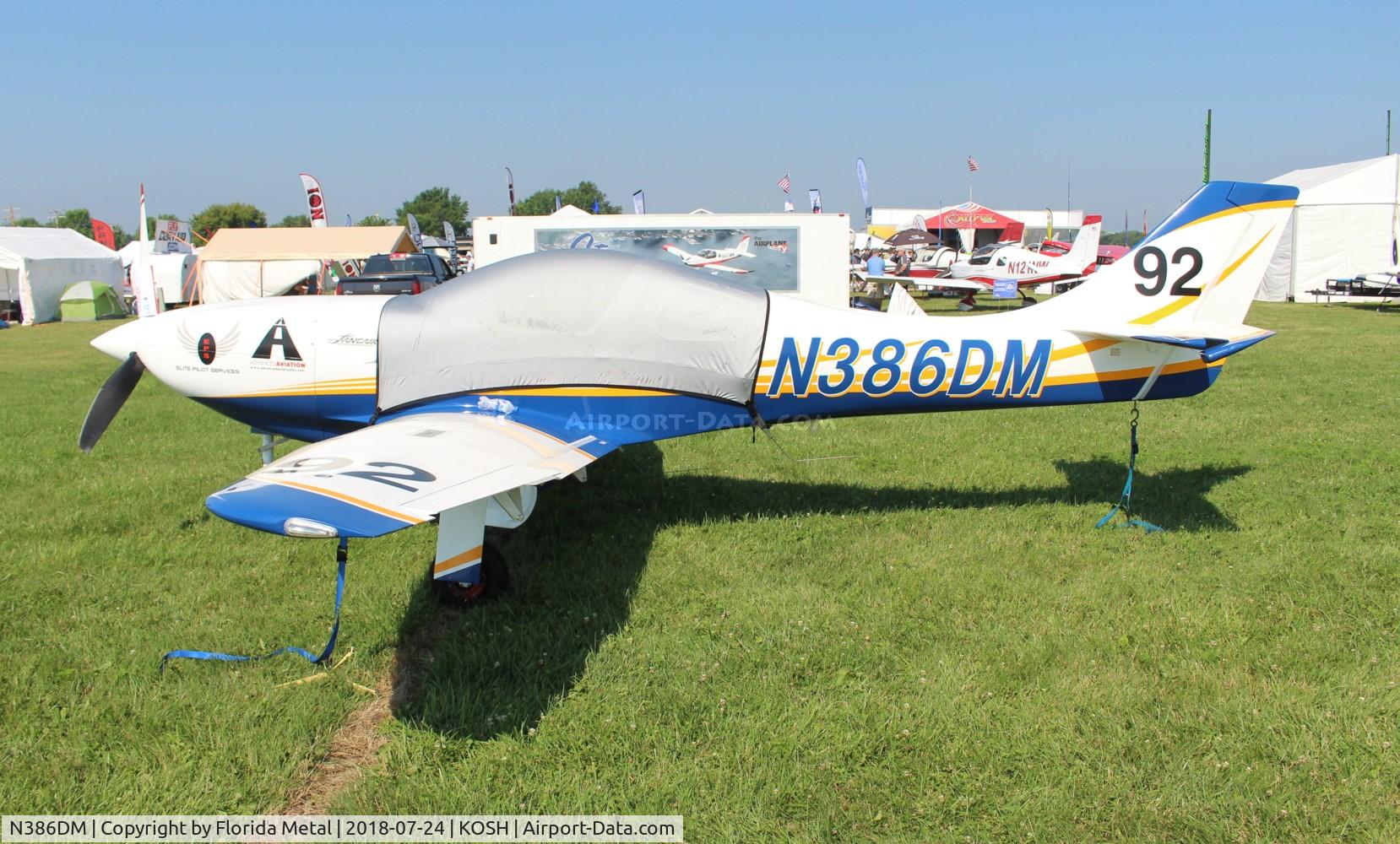 N386DM, Lancair Legacy C/N L2K-286, OSH 2018