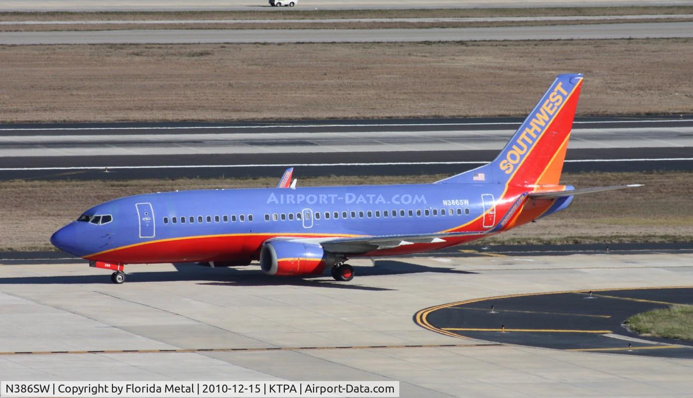 N386SW, 1994 Boeing 737-3H4 C/N 26601, TPA 2010
