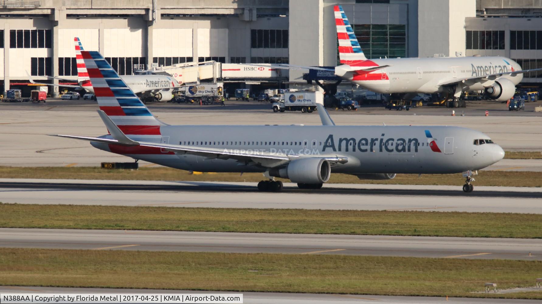 N388AA, 1994 Boeing 767-323 C/N 27448, MIA 2017