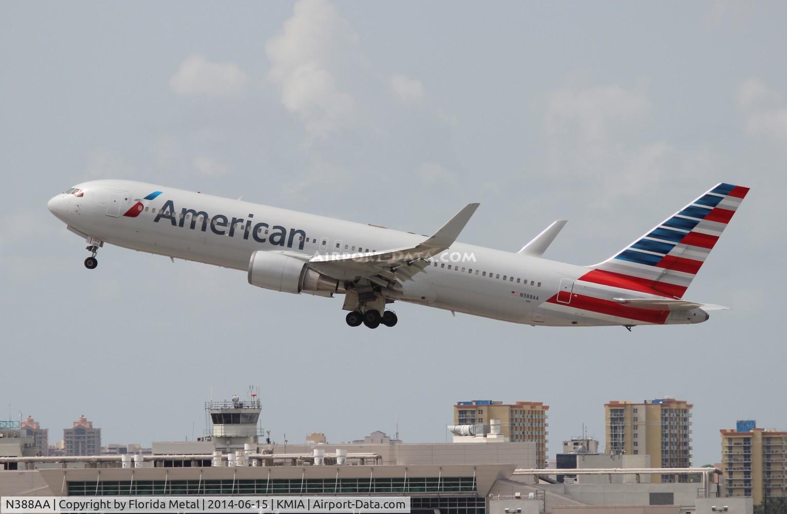 N388AA, 1994 Boeing 767-323 C/N 27448, MIA 2014