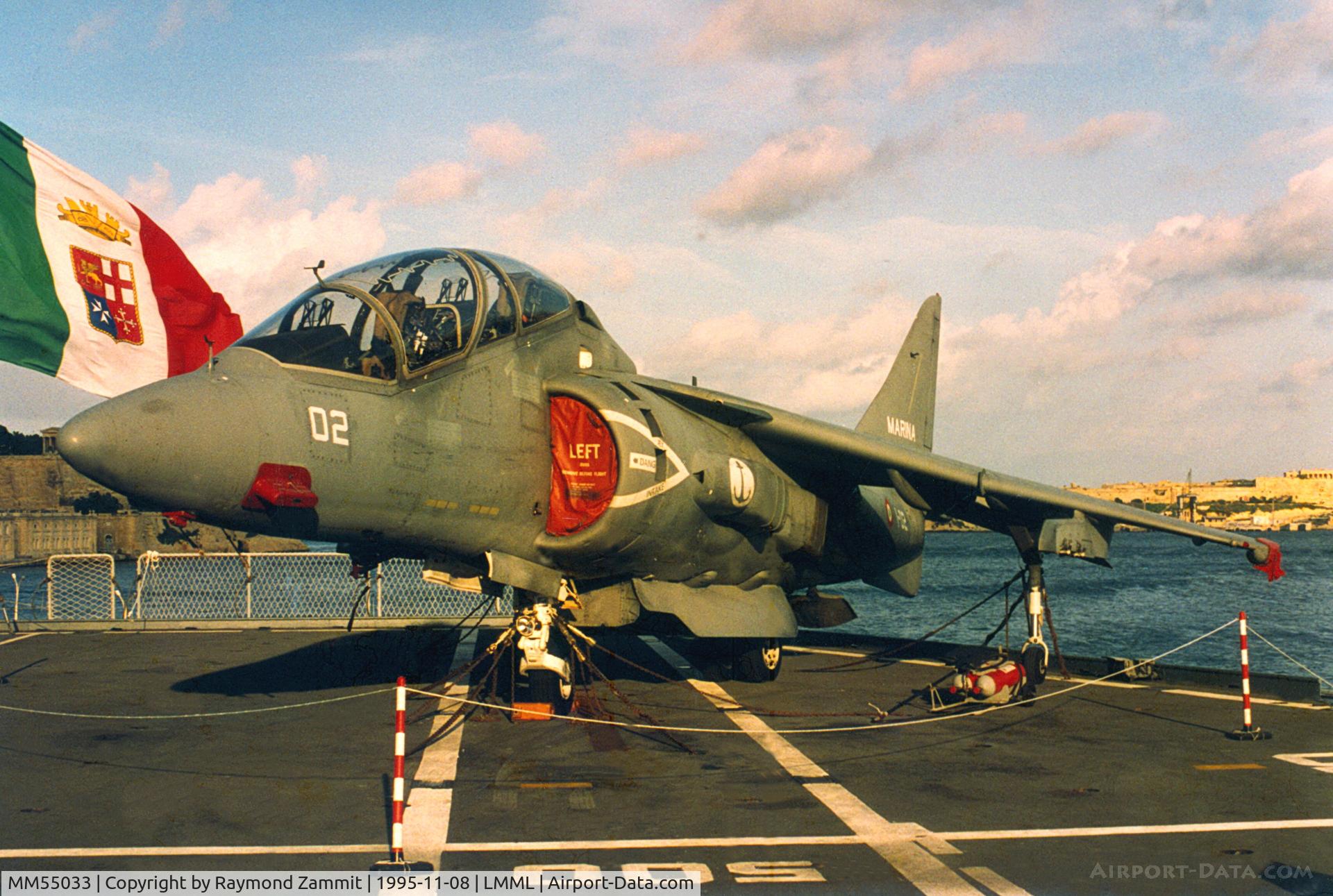 MM55033, McDonnell Douglas TAV-8B Harrier II C/N T020, McDonnell Douglas TAV-8B MM55033/1-02 Italian Navy