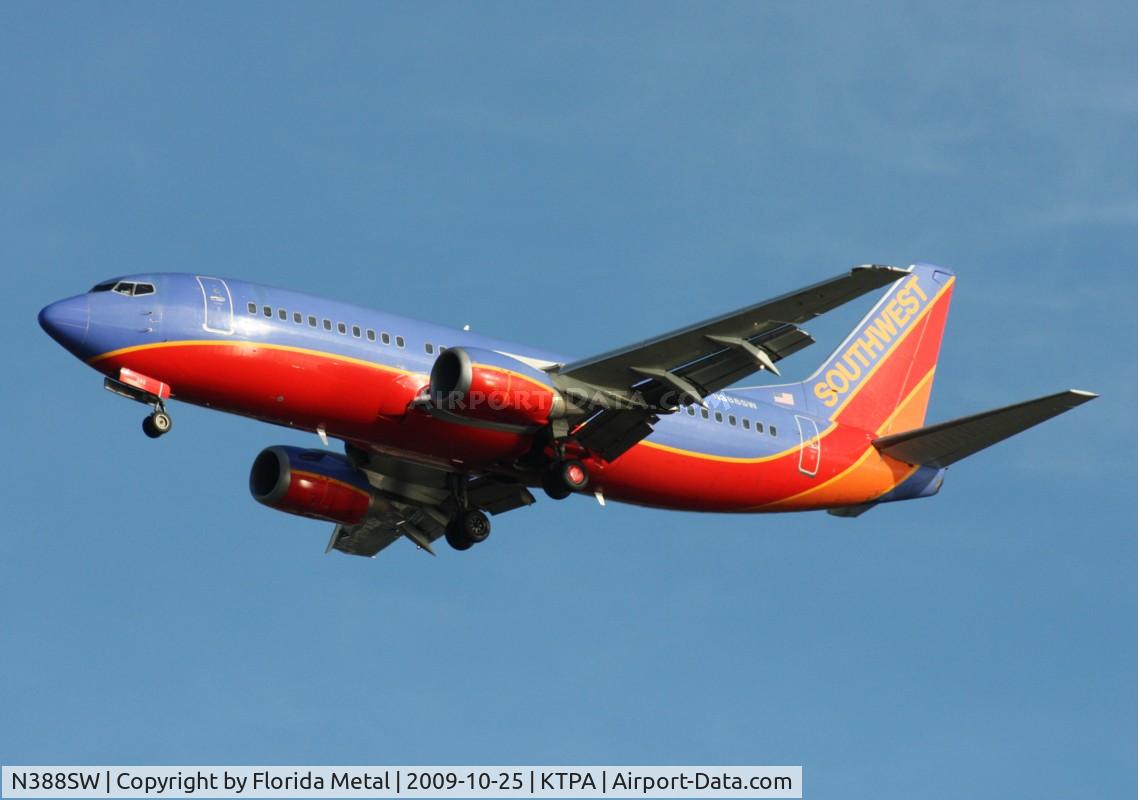 N388SW, 1994 Boeing 737-3H4 C/N 26591, TPA 2009