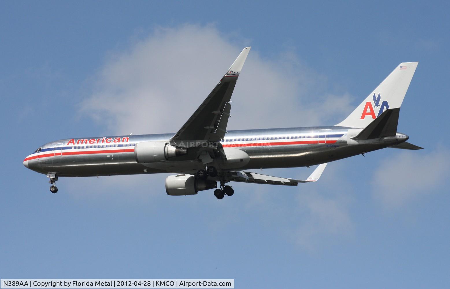 N389AA, 1994 Boeing 767-323 C/N 27449, MCO 2012
