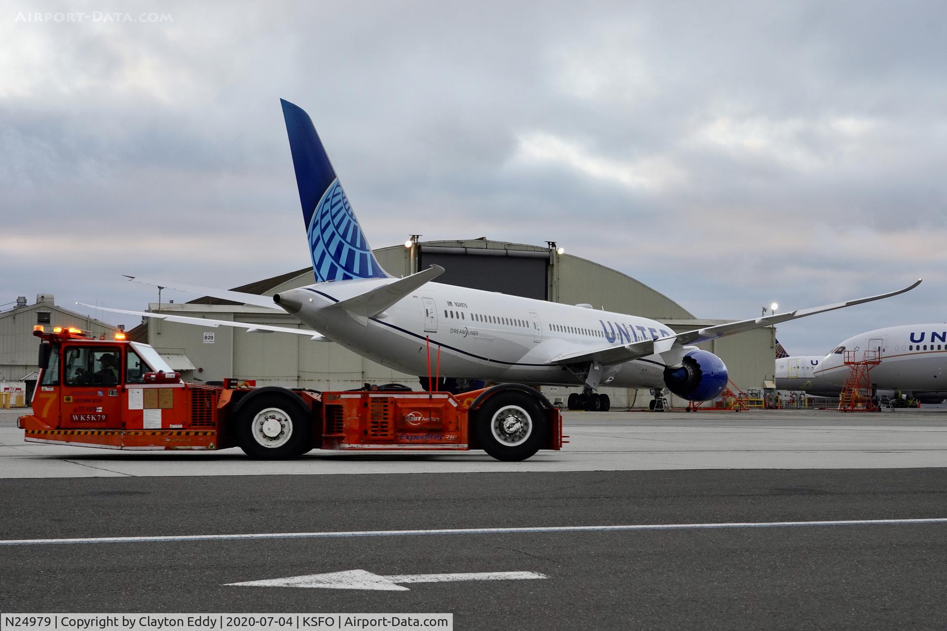 N24979, 2020 Boeing 787-9 Dreamliner C/N 55141, SFO 2020.