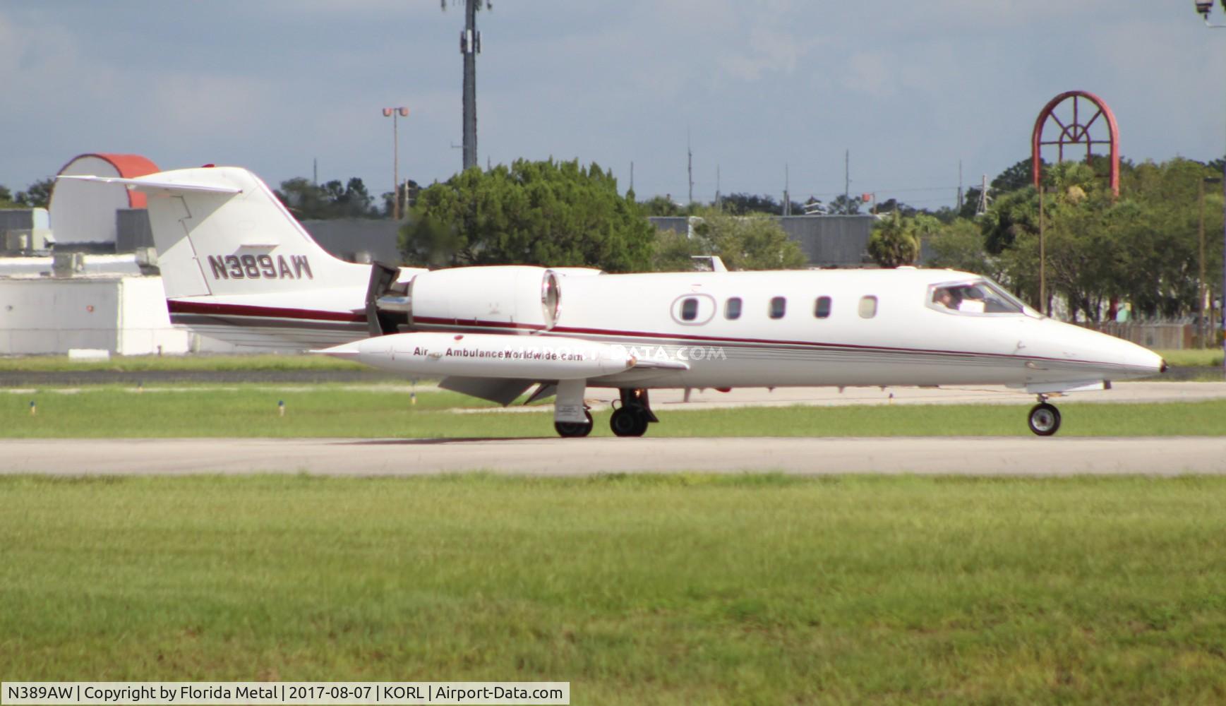 N389AW, 1977 Gates Learjet 35A C/N 157, ORL 2017