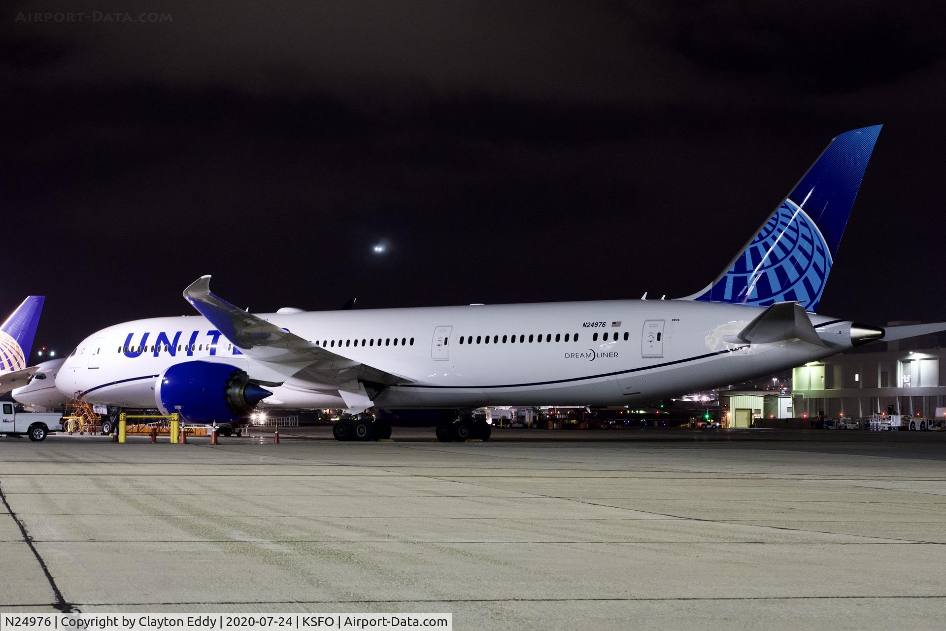 N24976, 2020 Boeing 787-9 Dreamliner Dreamliner C/N 66135, SFO 2020.