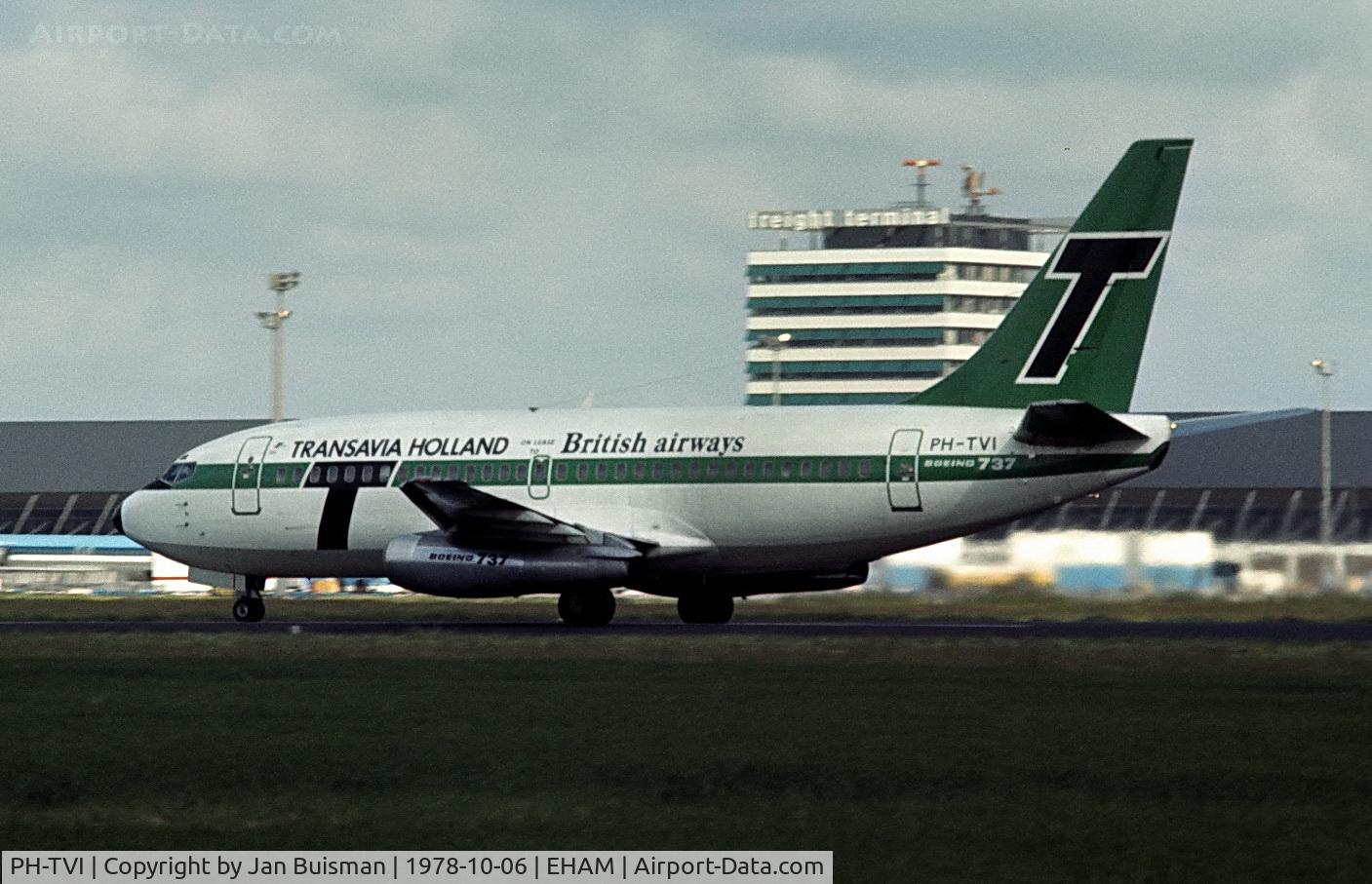PH-TVI, 1969 Boeing 737-222 C/N 19940, Transavia-British Airways