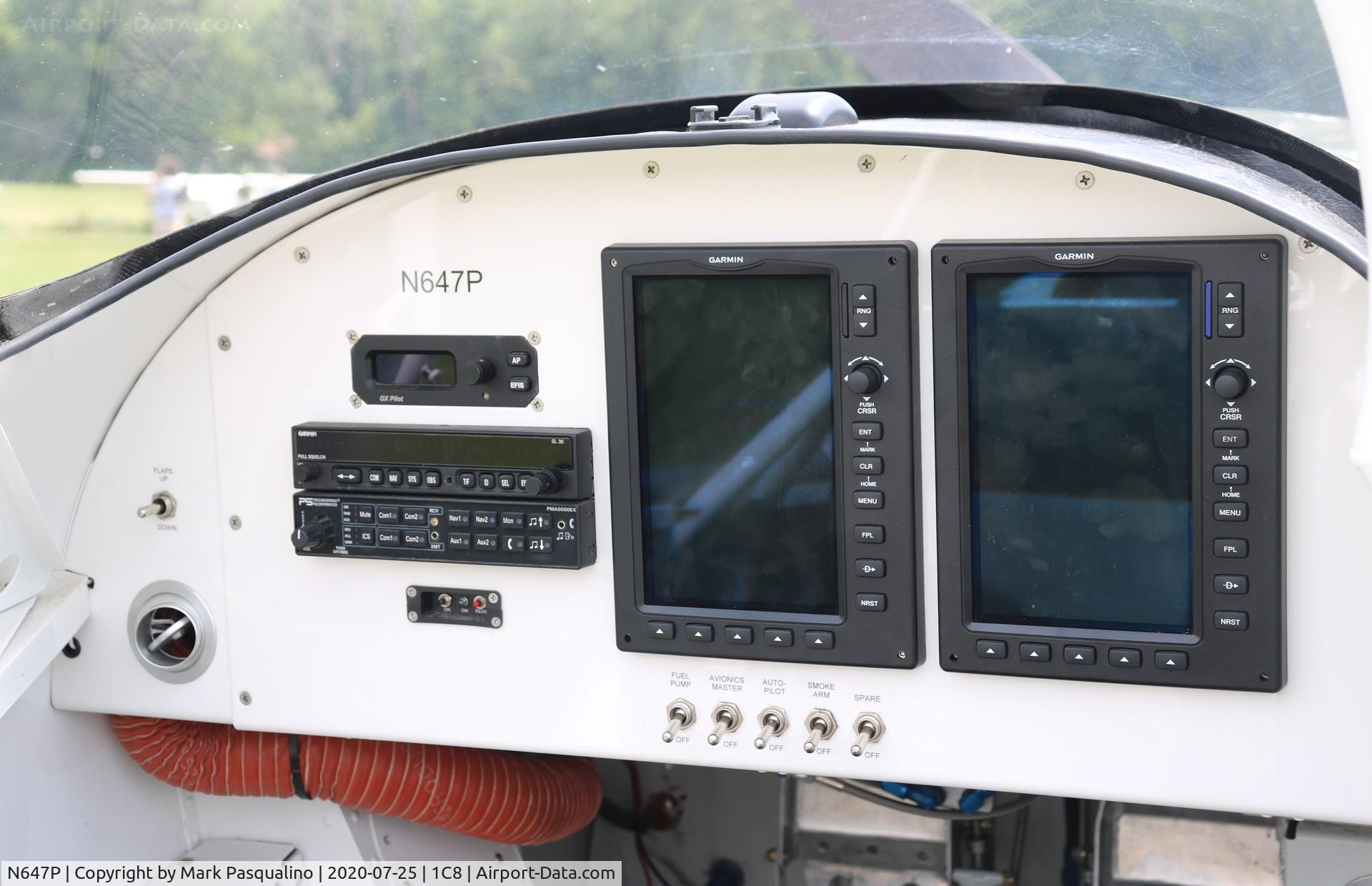 N647P, 2014 Vans RV-8 C/N 81937, Vans RV-8