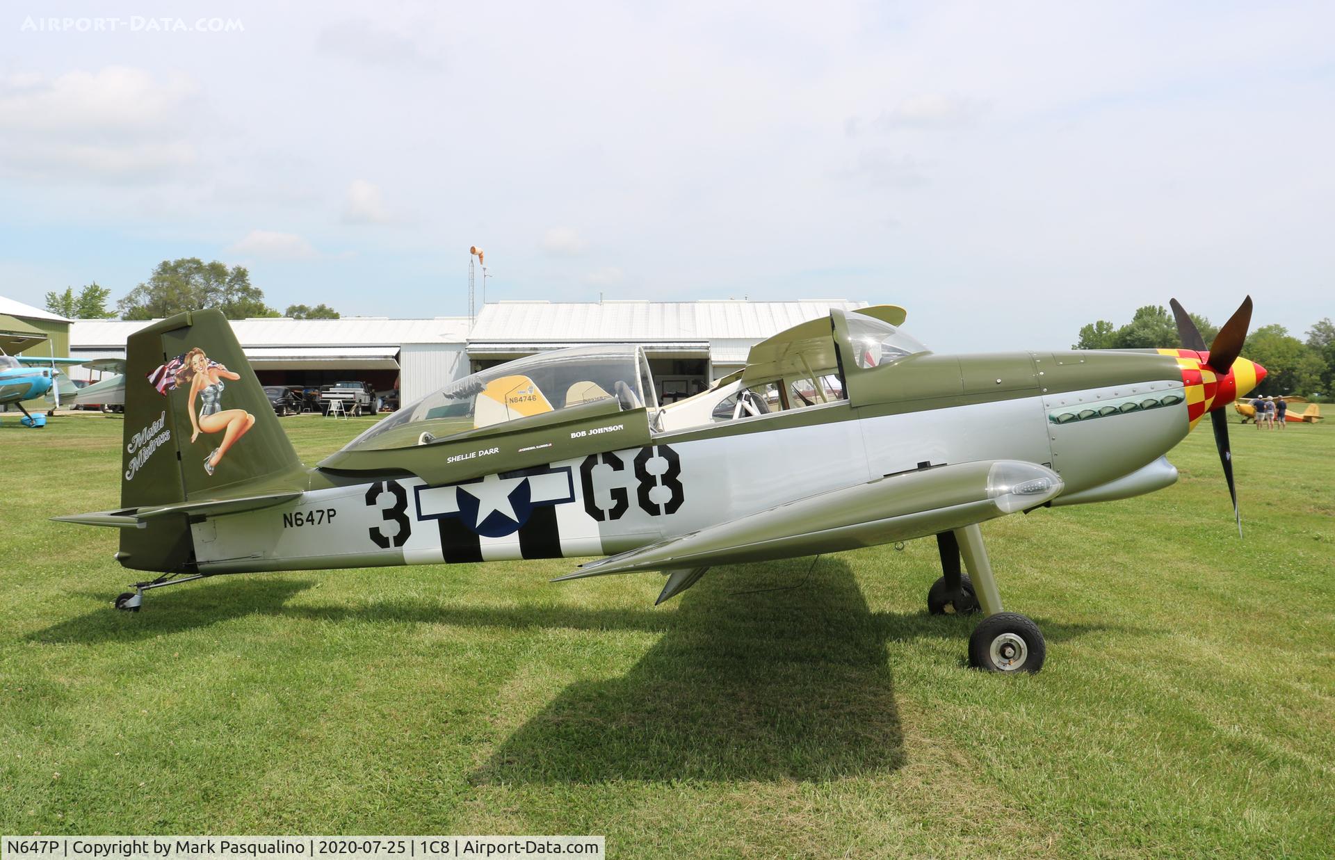N647P, 2014 Vans RV-8 C/N 81937, Vans RV-8