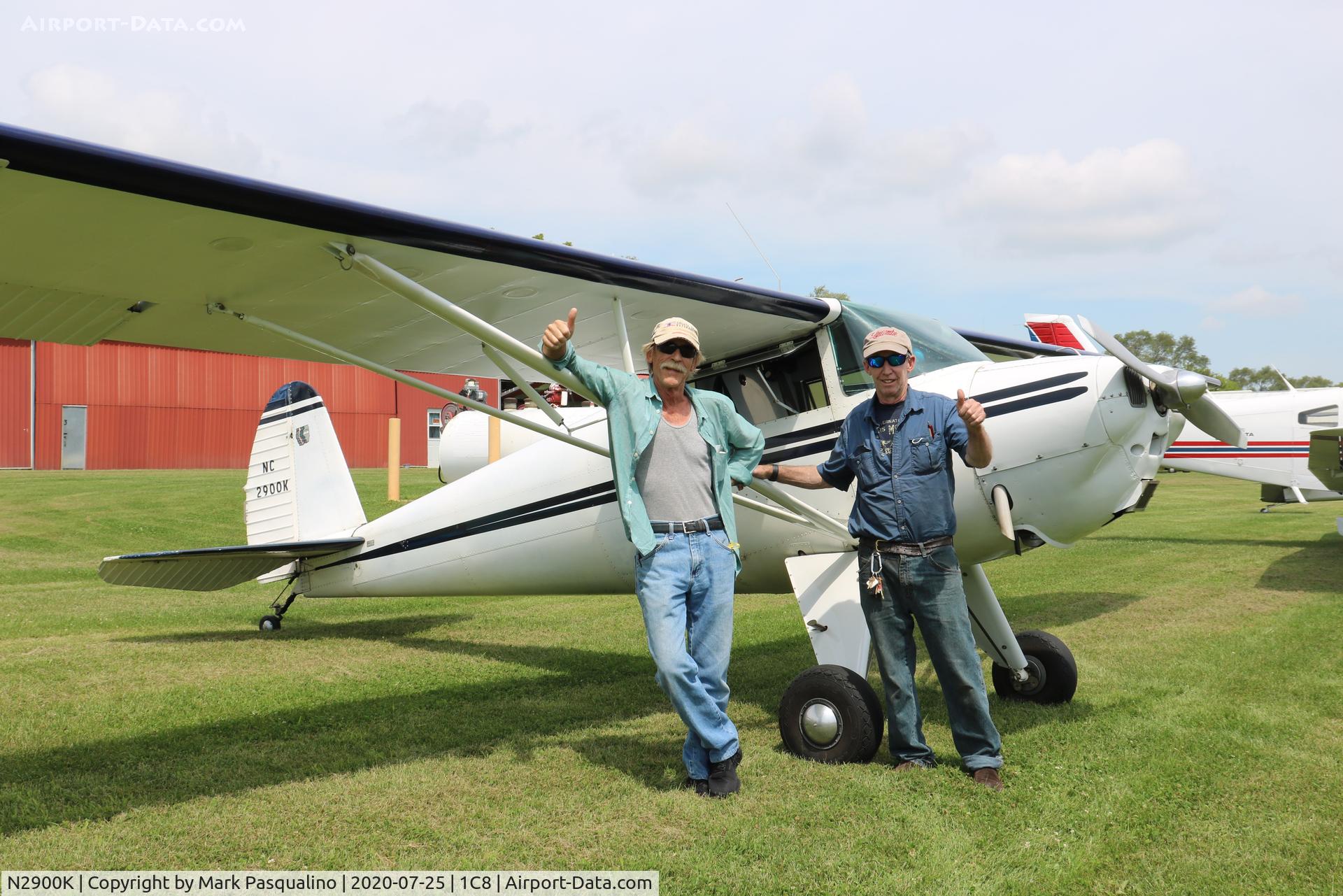 N2900K, 1947 Luscombe 8A C/N 5627, Luscombe 8A