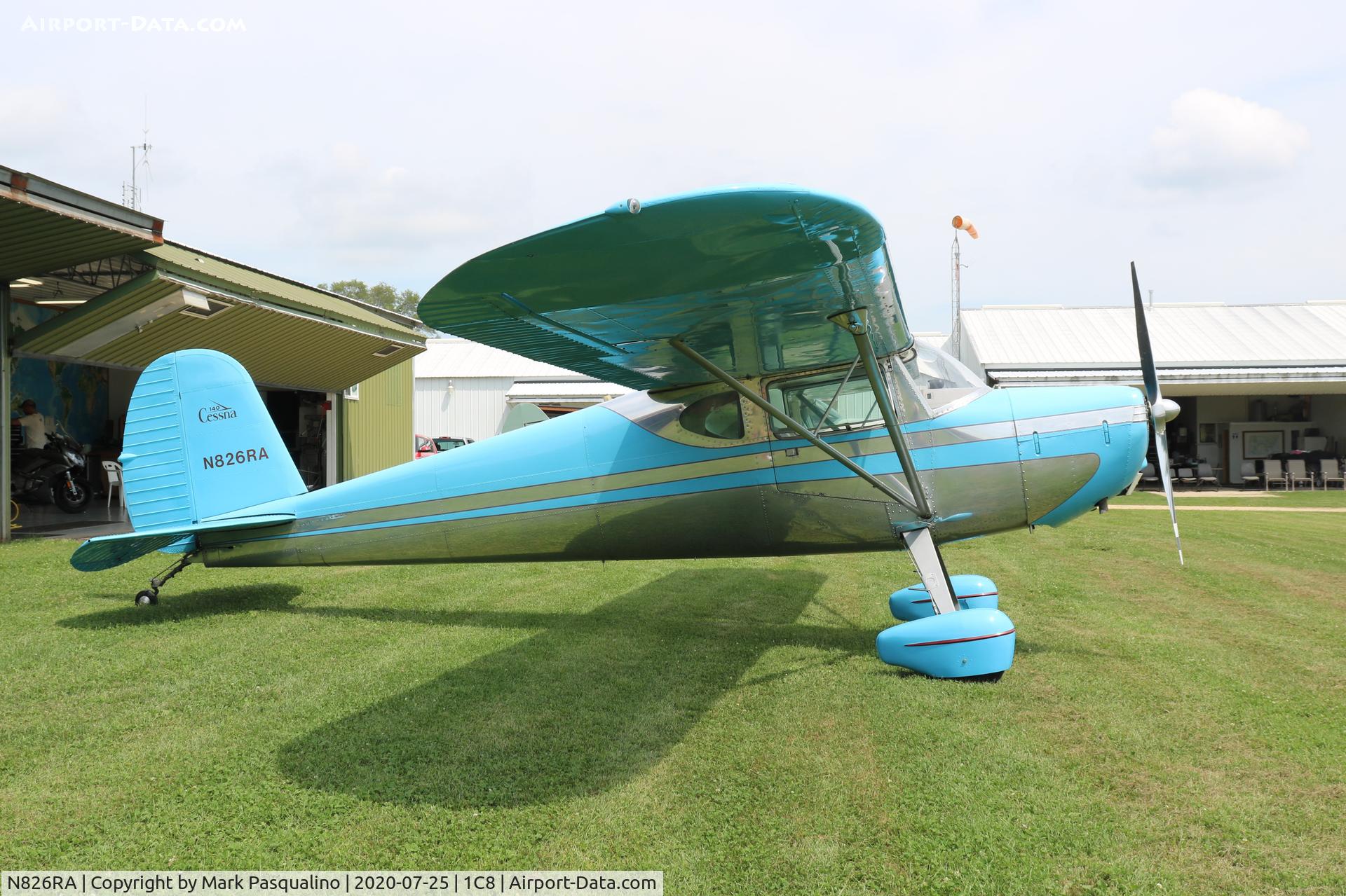 N826RA, 1947 Cessna 140 C/N 13514, Cessna 140